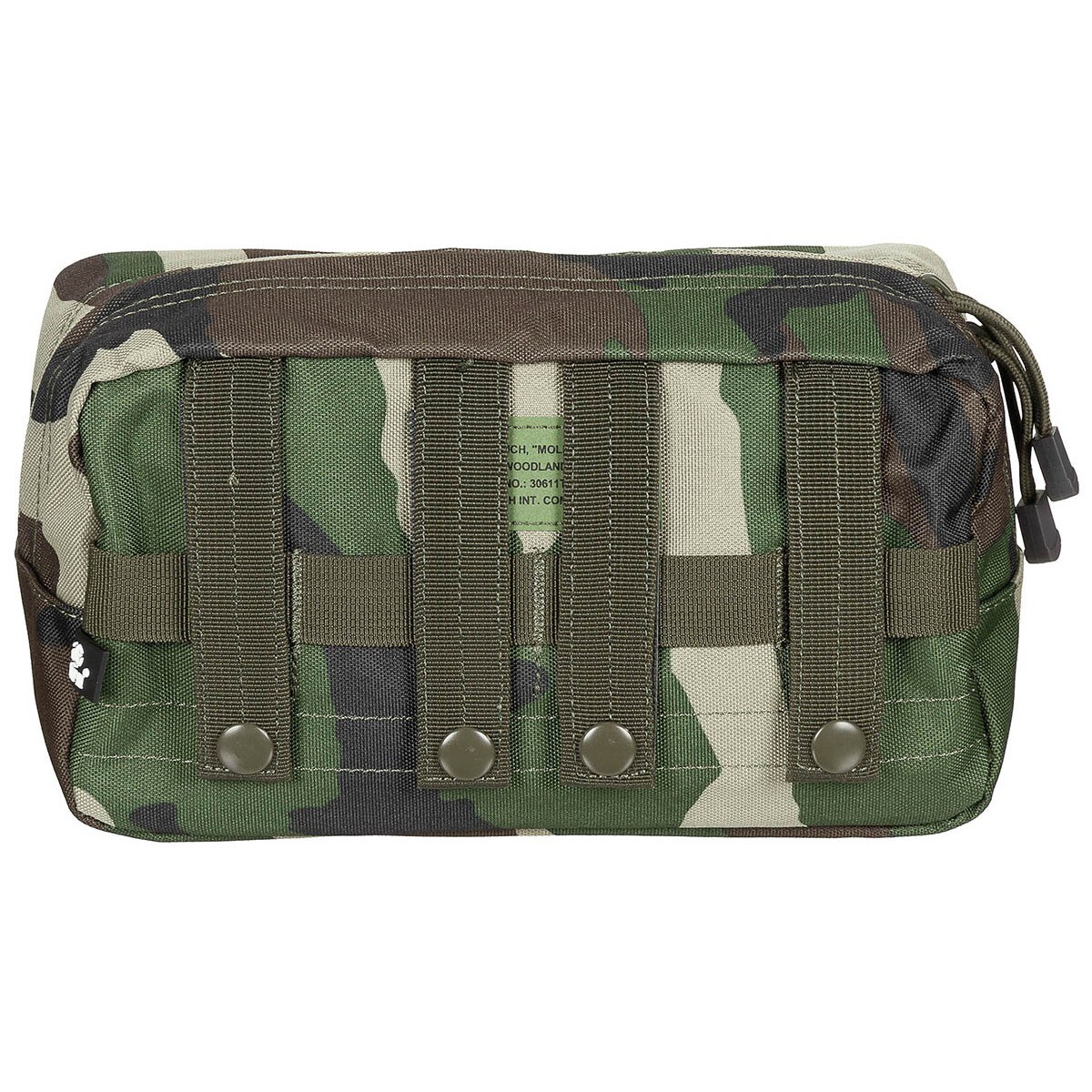 Kapsa MFH Utility Pouch MOLLE Large - Woodland