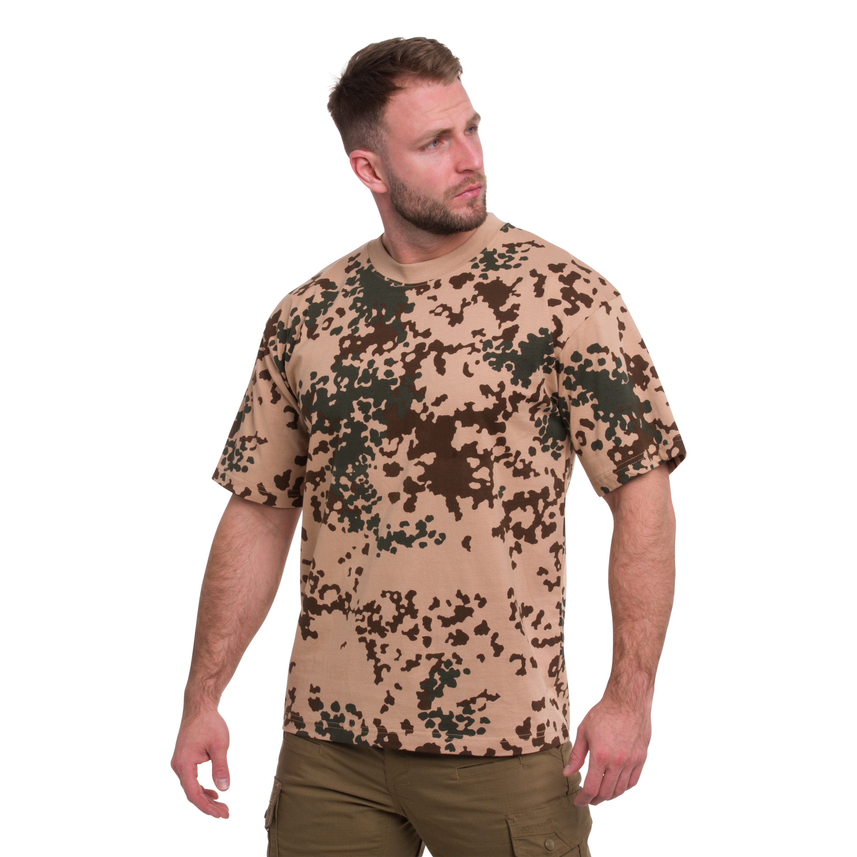 Tričko MFH - Desert BW Tropical Camo