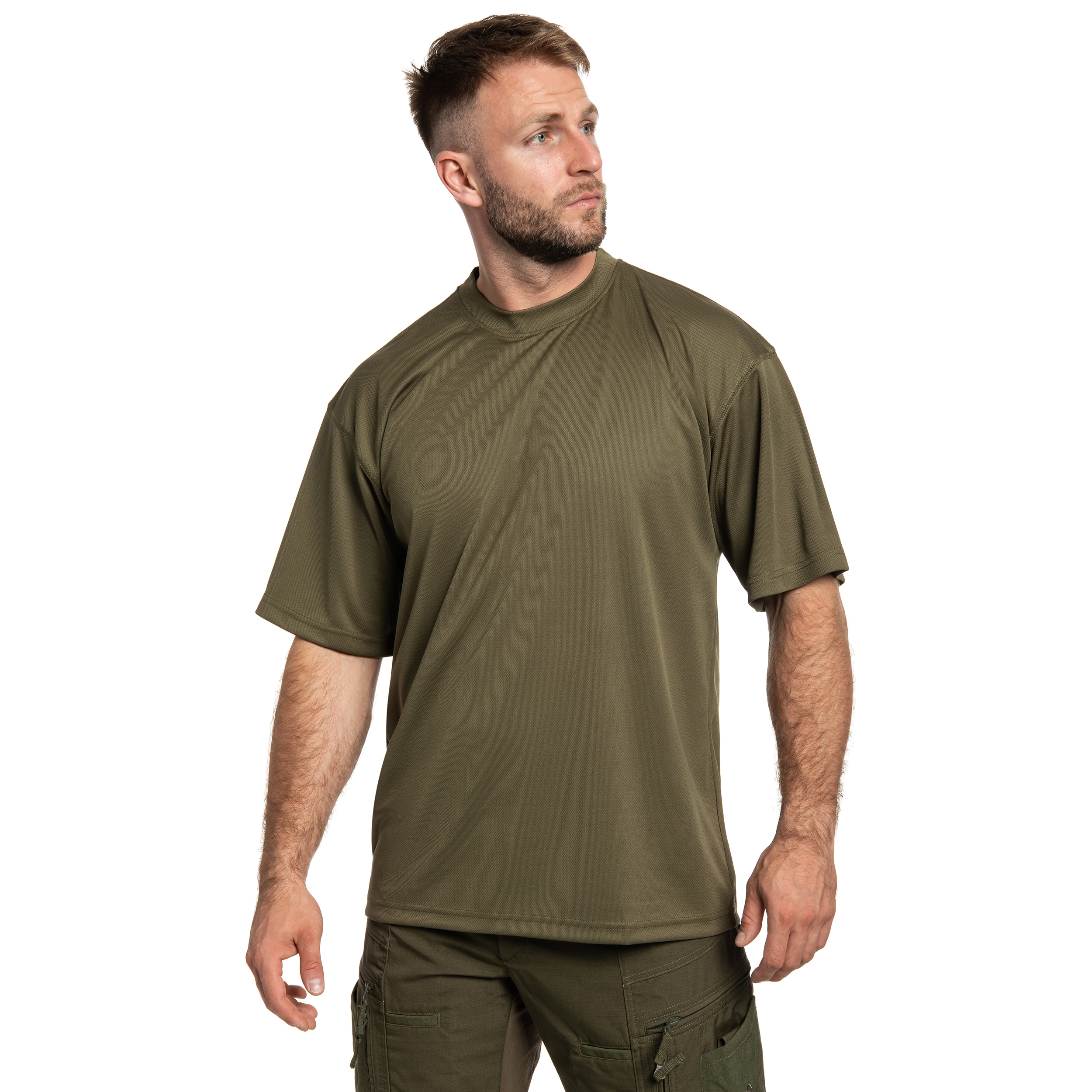 Tričko MFH Tactical - OD Green