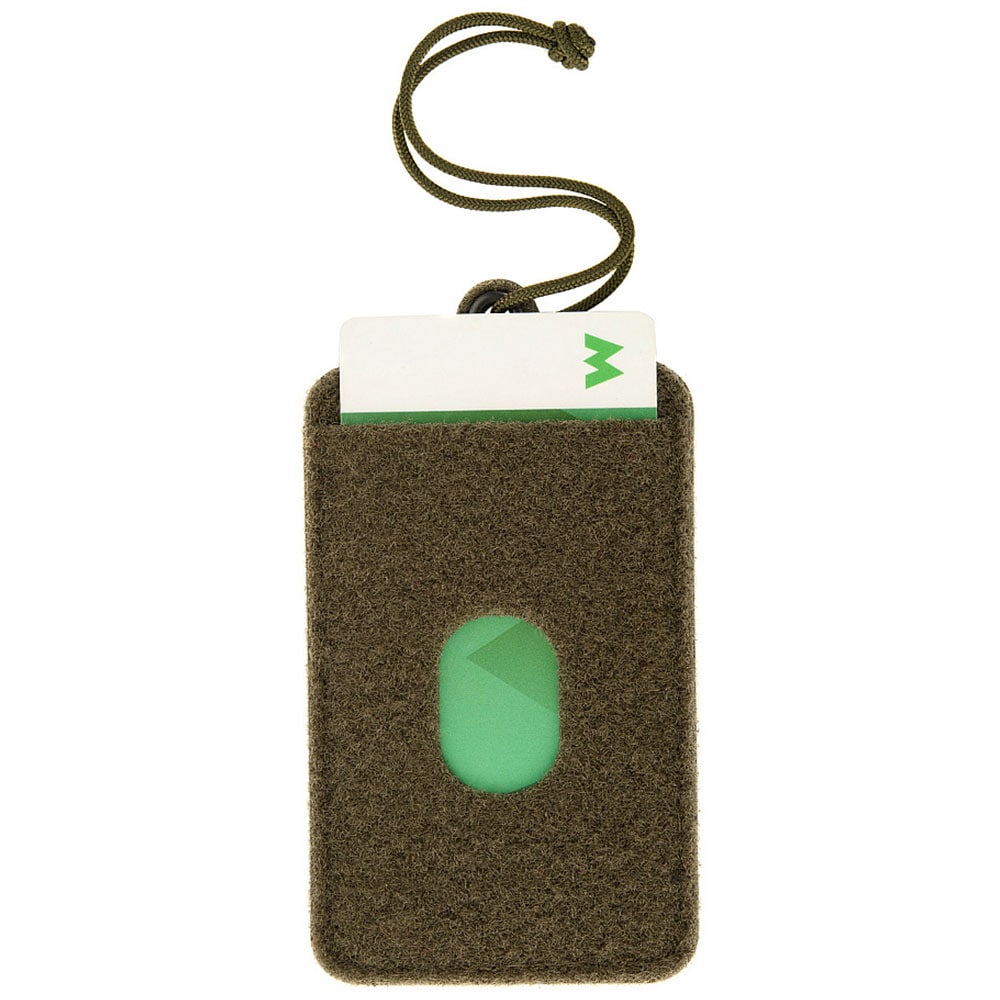 Pouzdro na kartu M-Tac s velcro - Olive