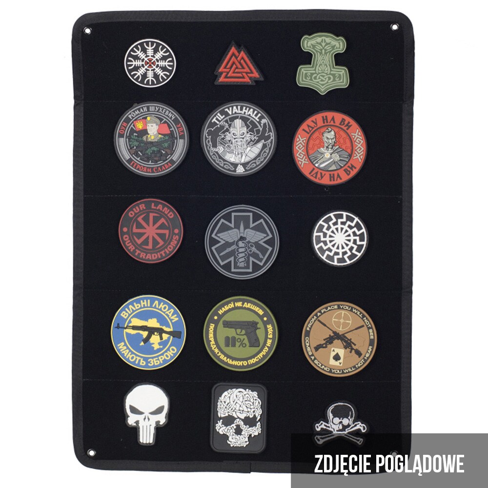 Velcro panel na nášivky M-Tac – Black