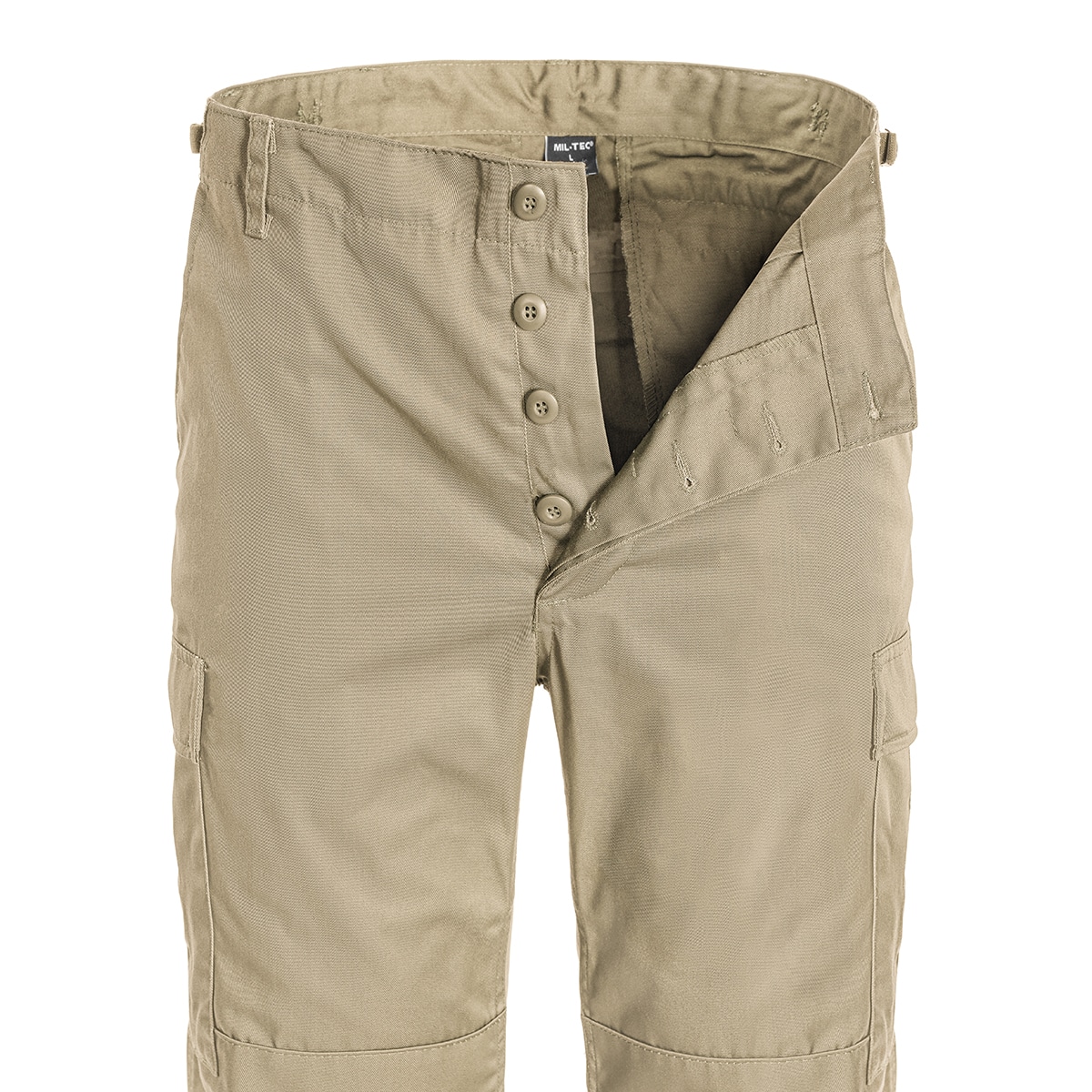 Vojenské kalhoty Mil-Tec zesílené BDU – Khaki