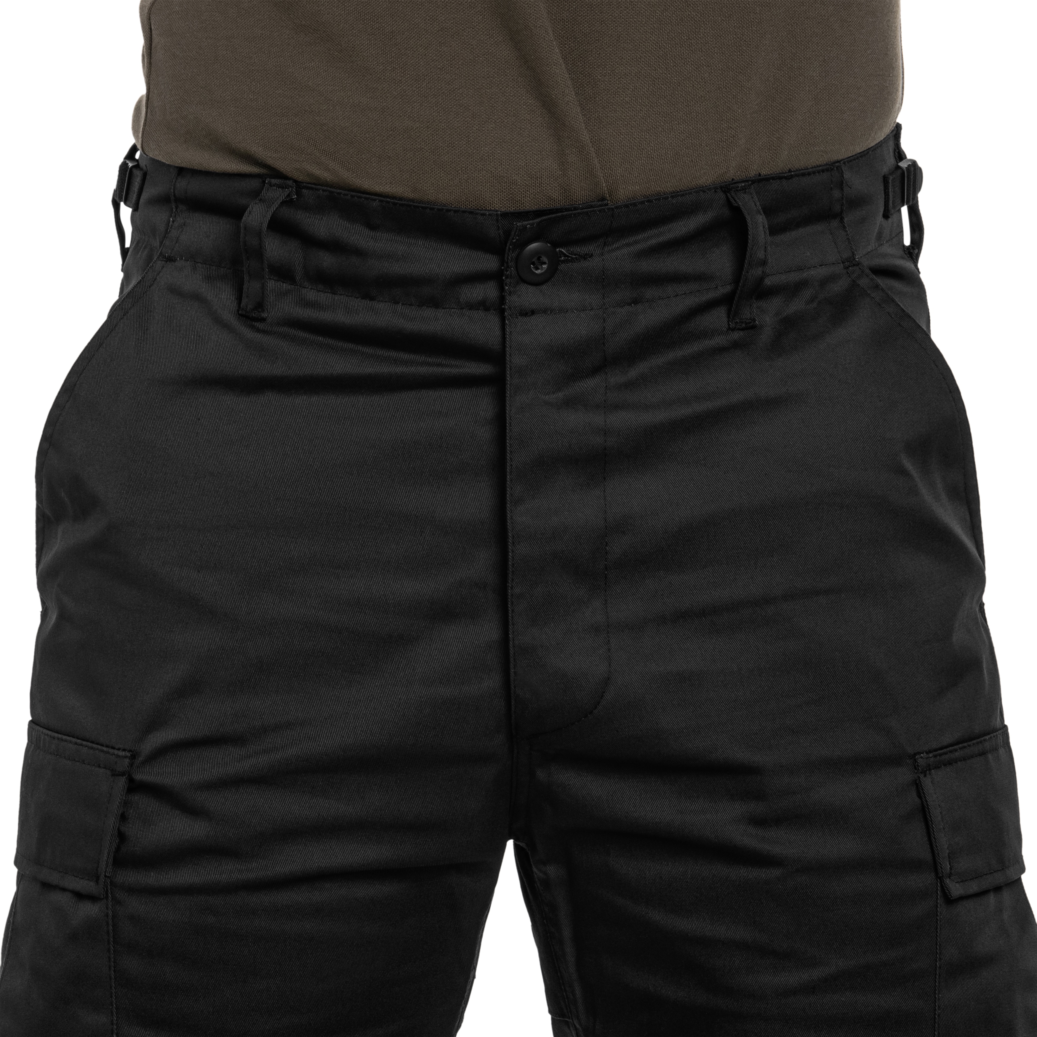 Kalhoty trekkingové 2v1 Mil-Tec BDU Zip-Off - Black