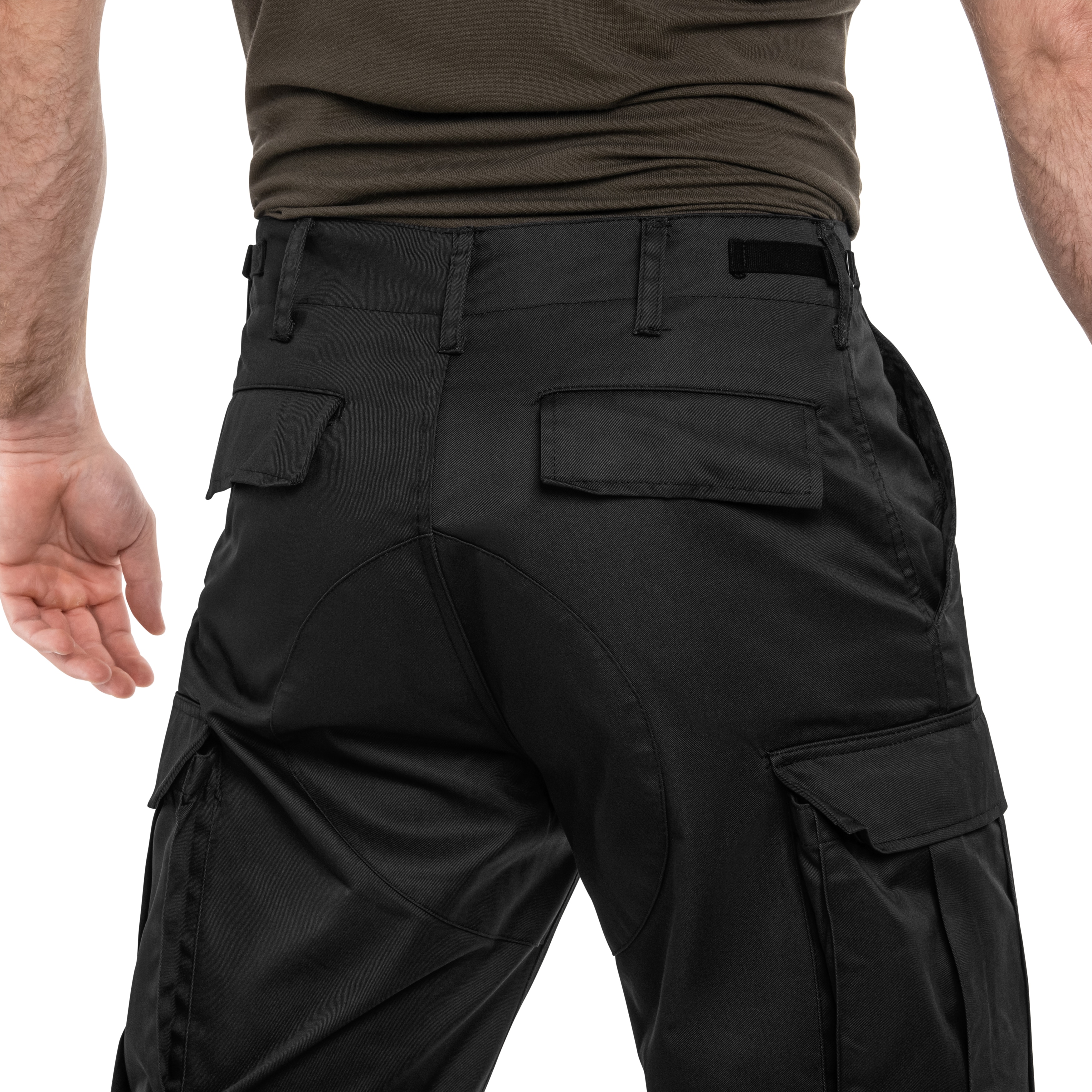 Kalhoty trekkingové 2v1 Mil-Tec BDU Zip-Off - Black