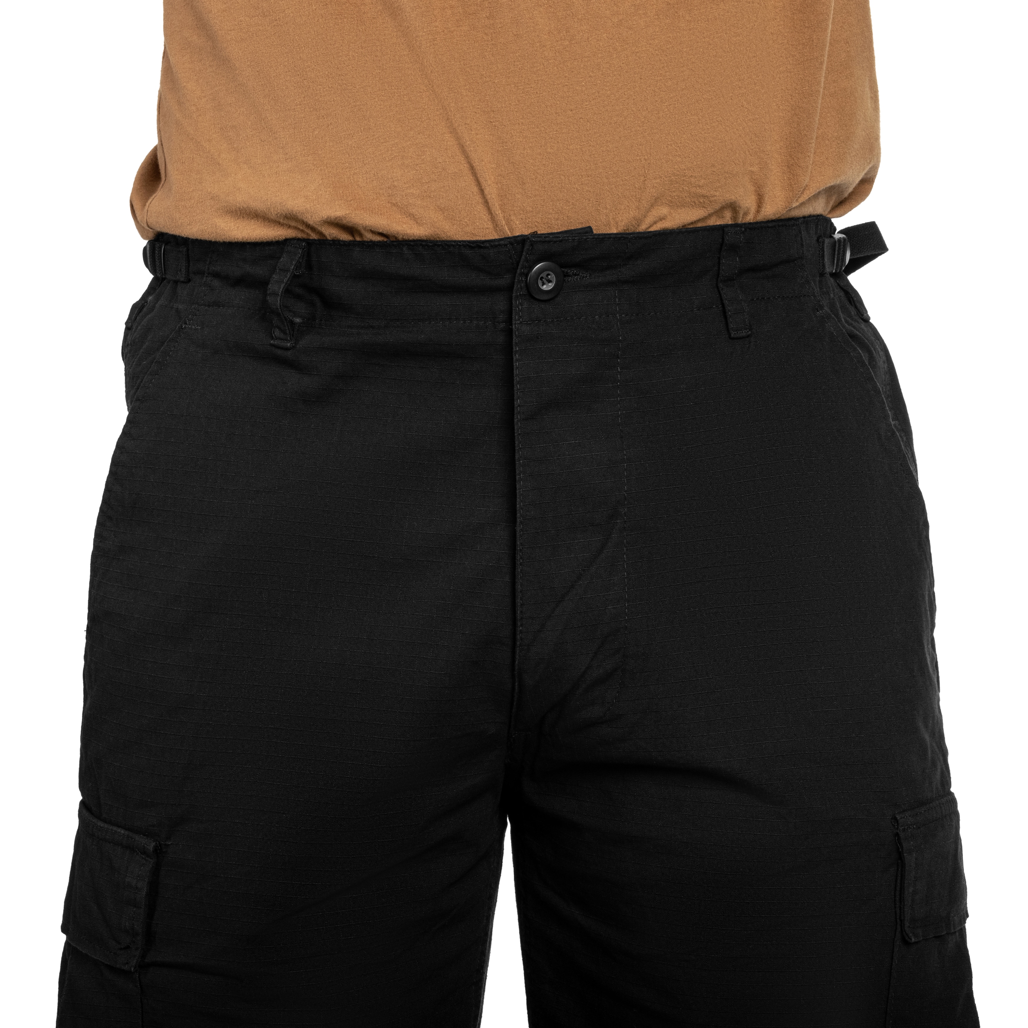 Kraťasy Mil-Tec Bermuda Rip-Stop – Black