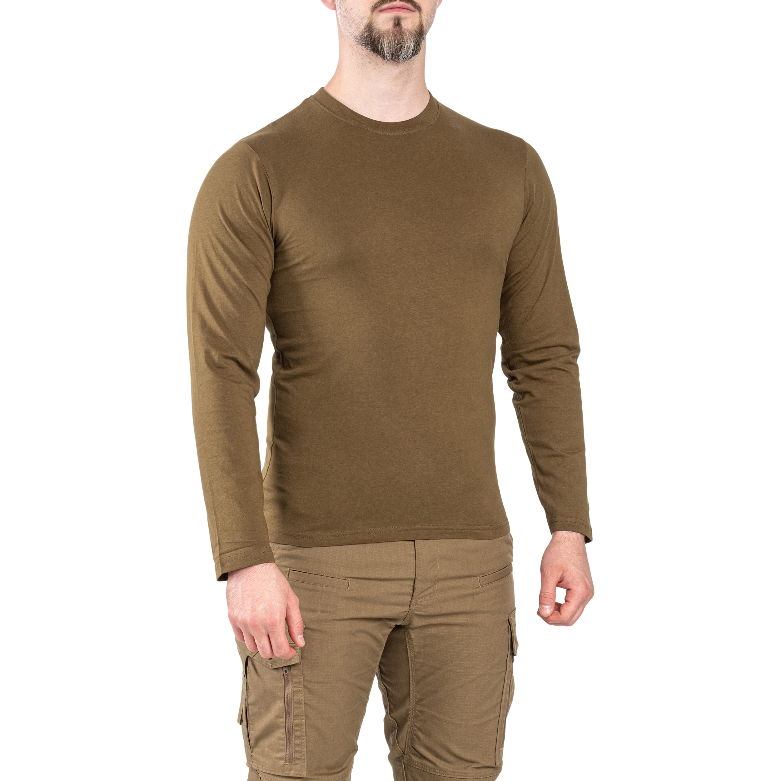 Tričko Mil-Tec Longsleeve - Olive