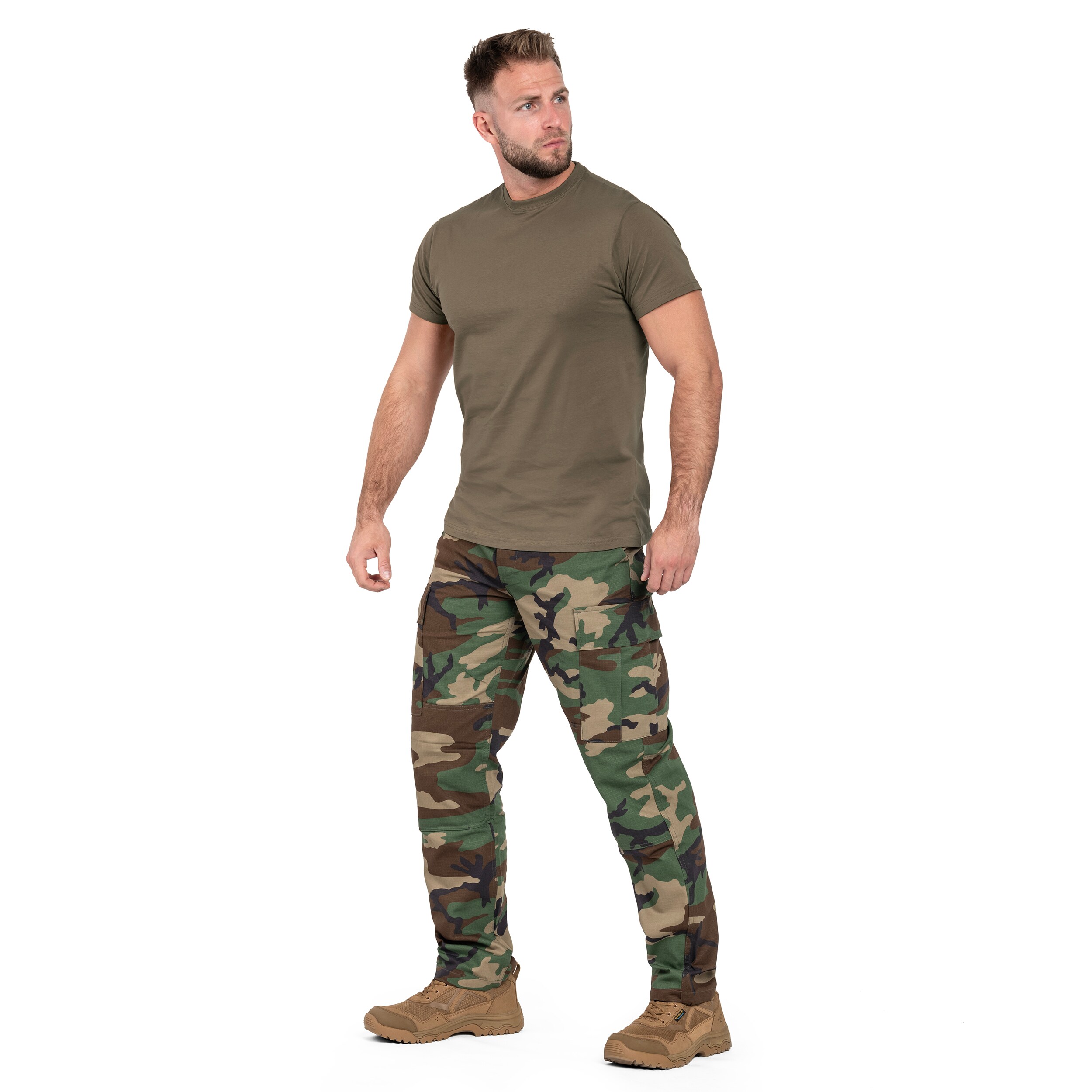 Tričko Mil-Tec - Stone Grey/Olive