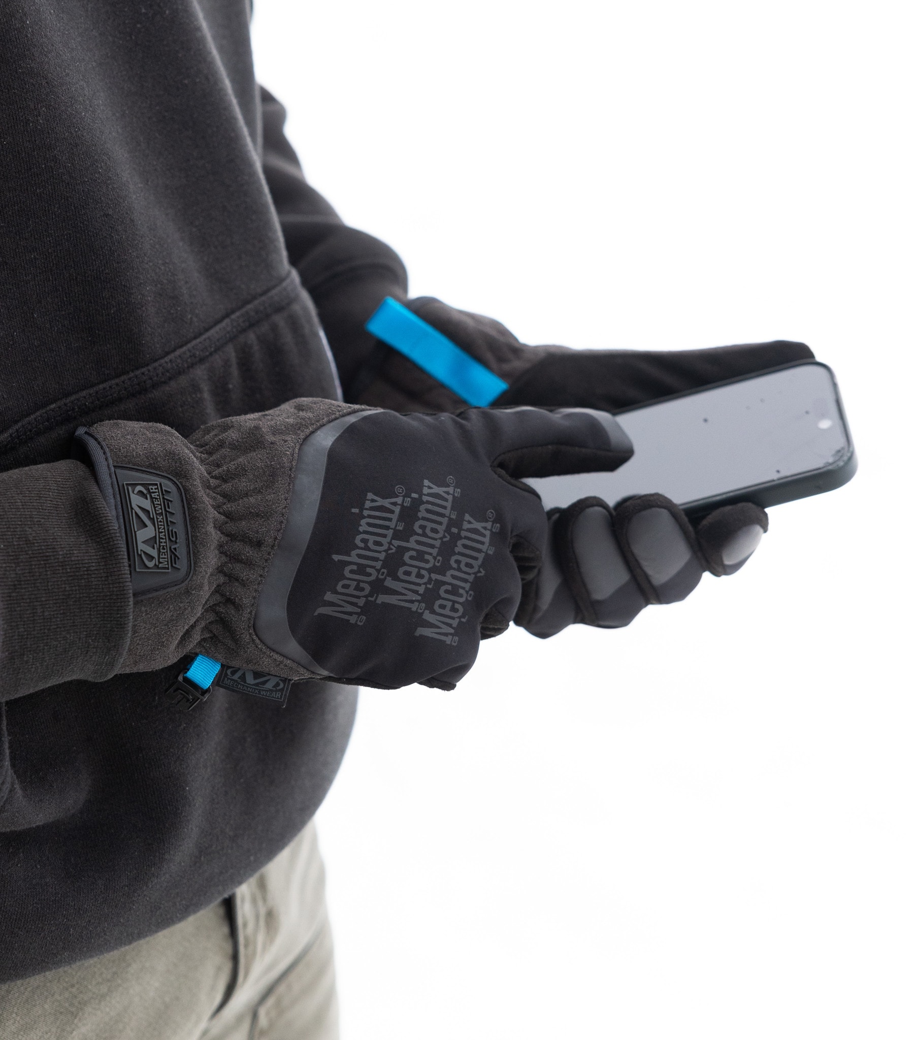 Taktické rukavice Mechanix Wear ColdWork FastFit Black/Grey