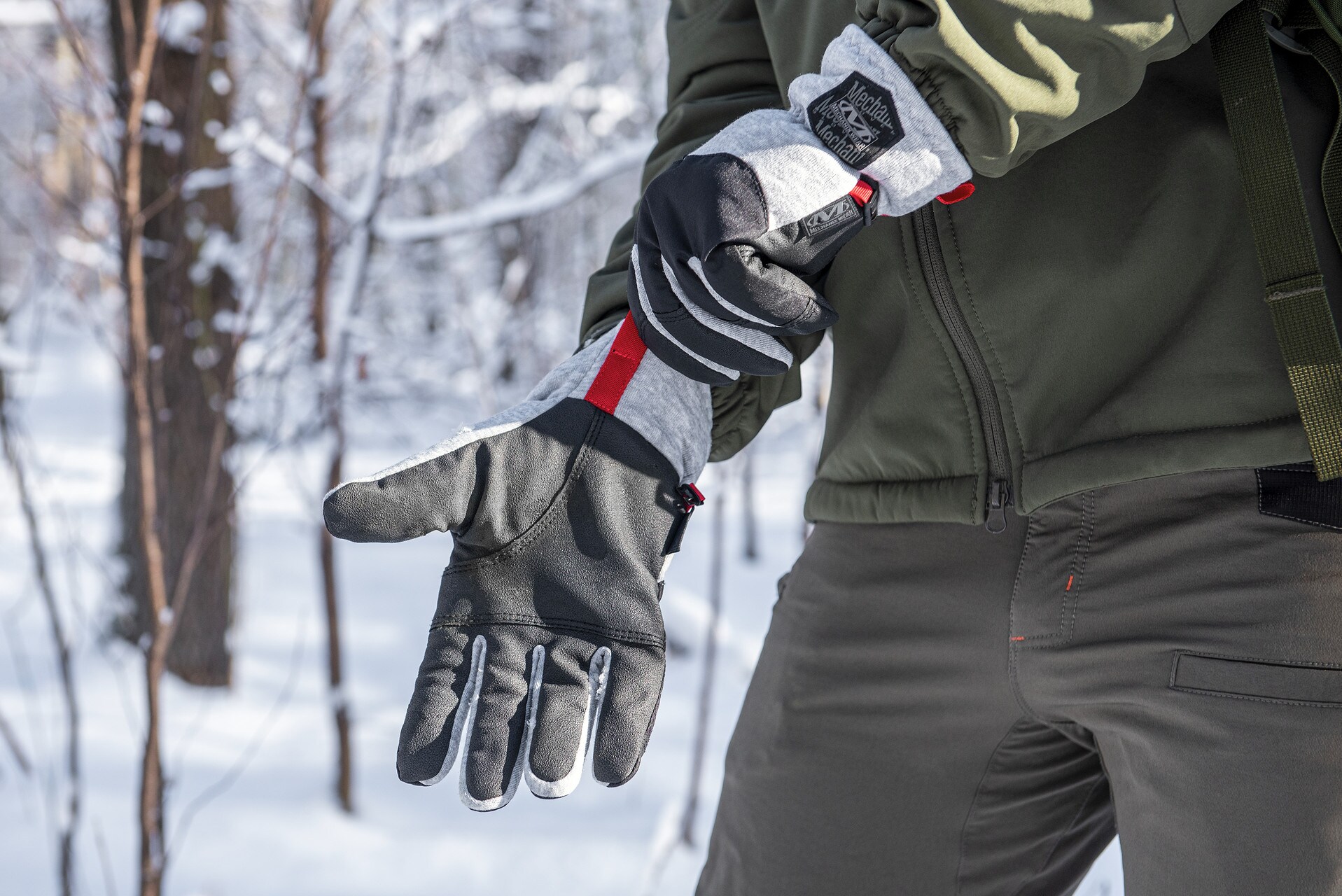 Taktické rukavice Mechanix Wear ColdWork Guide - Black/Grey