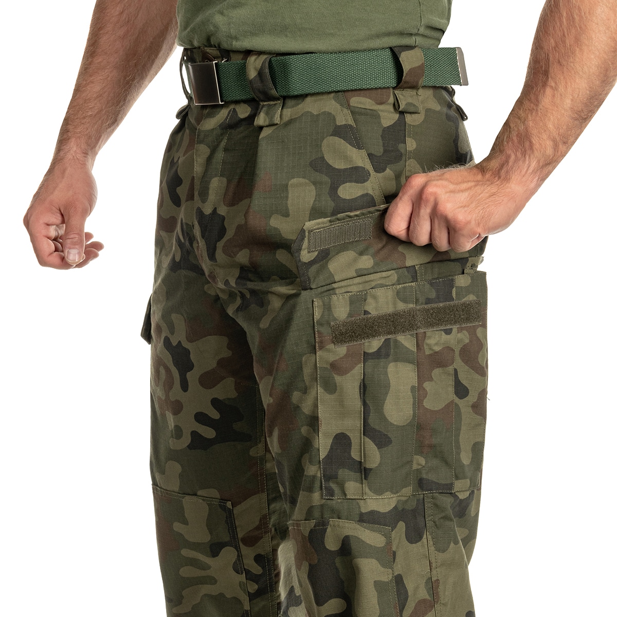 Uniformní kalhoty MaxPro-Tech WZ 2010 Rip-Stop – wz.93 Pantera PL Woodland