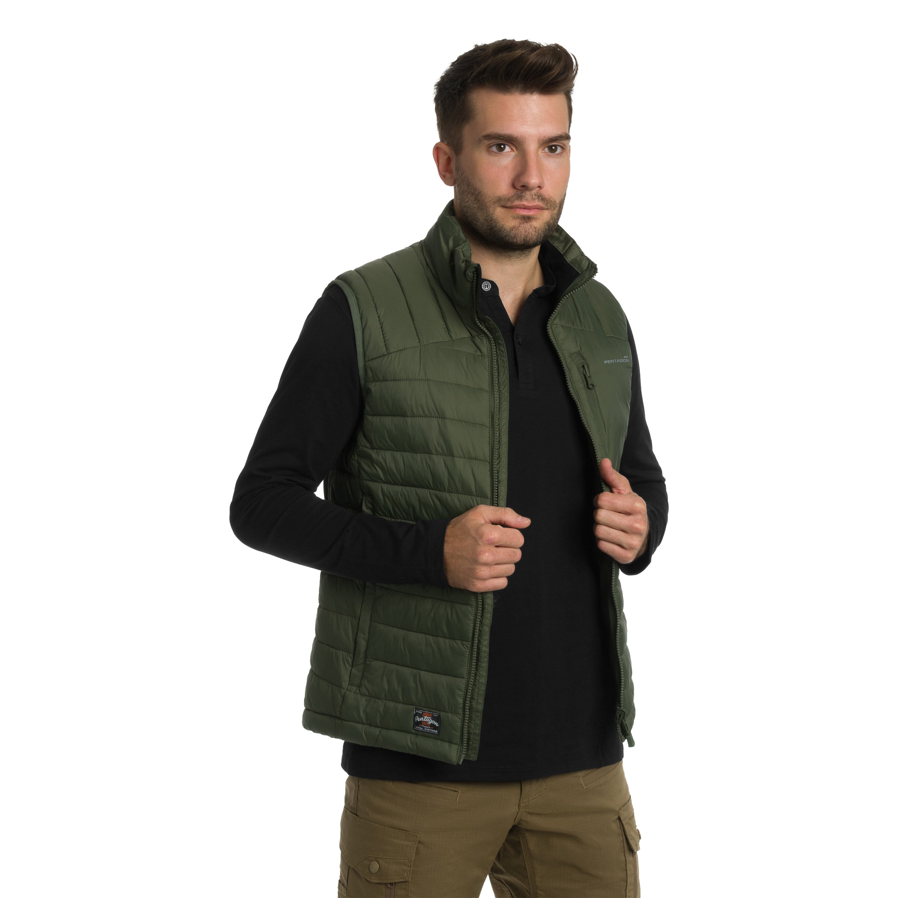 Bezrukávník Pentagon Homer Vest – Camo Green