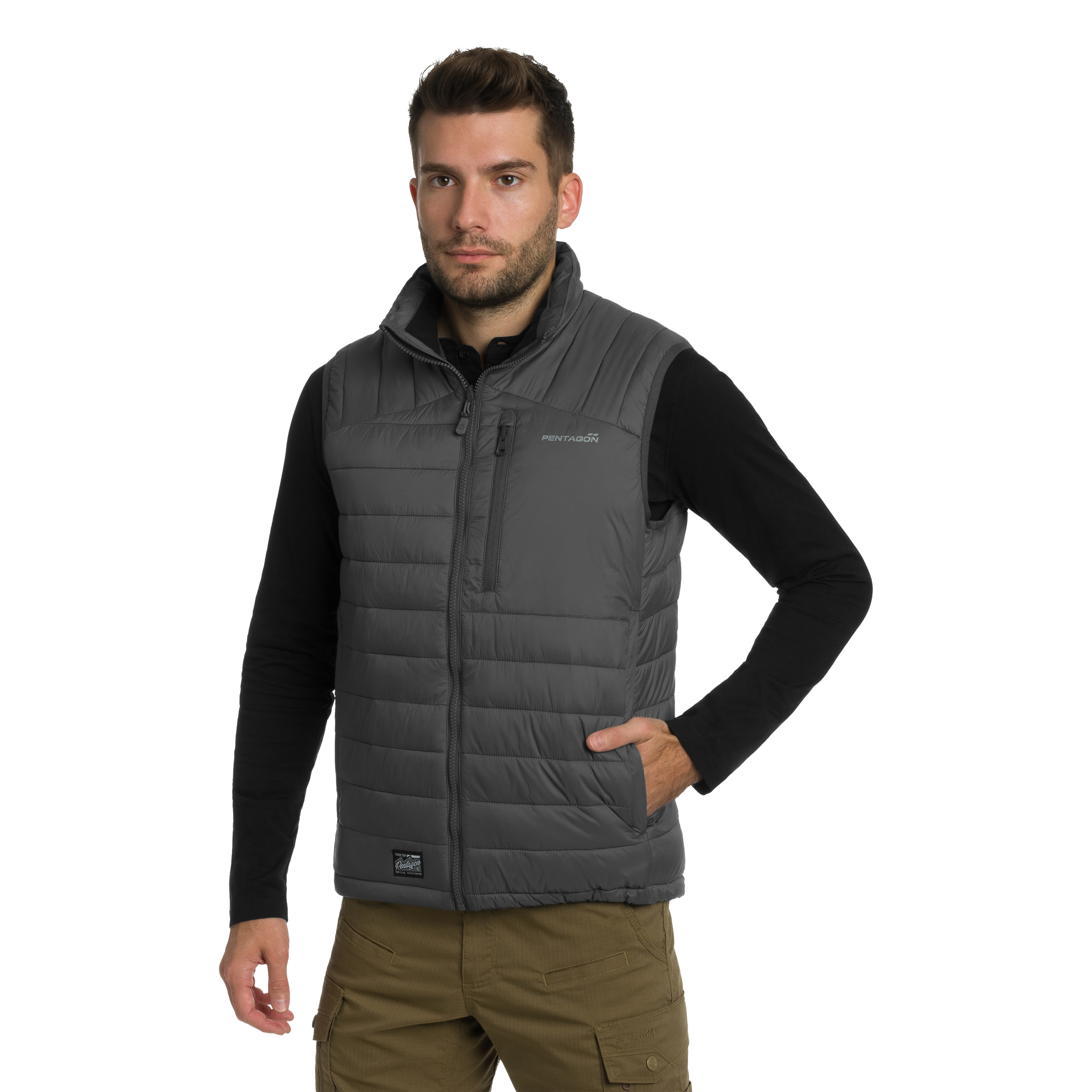 Bezrukávník Pentagon Homer Vest – Cinder Grey