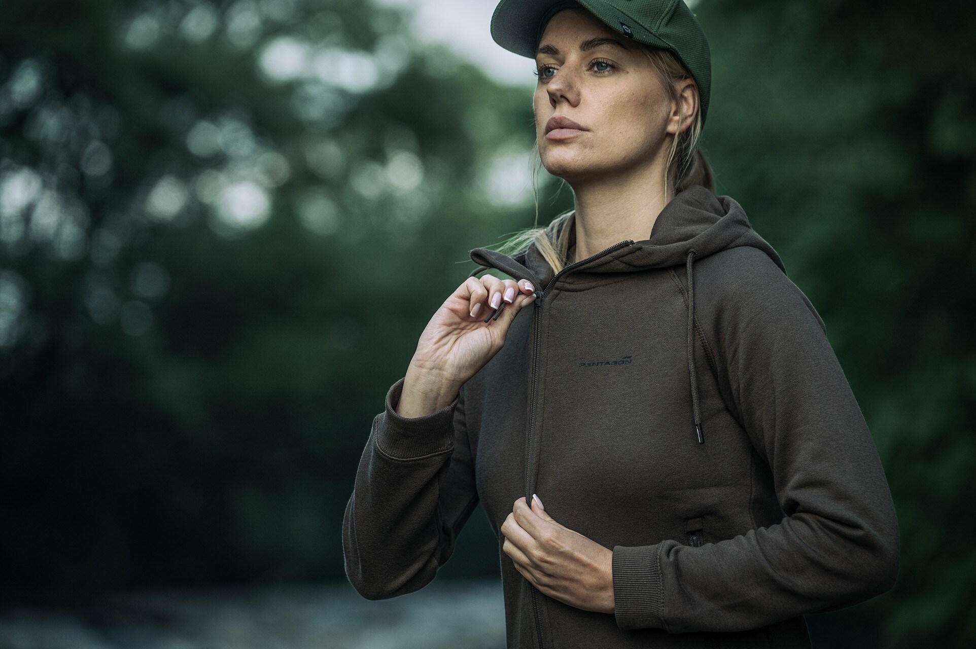 Dámská mikina Pentagon Aphrodite Sweater - Terra Brown