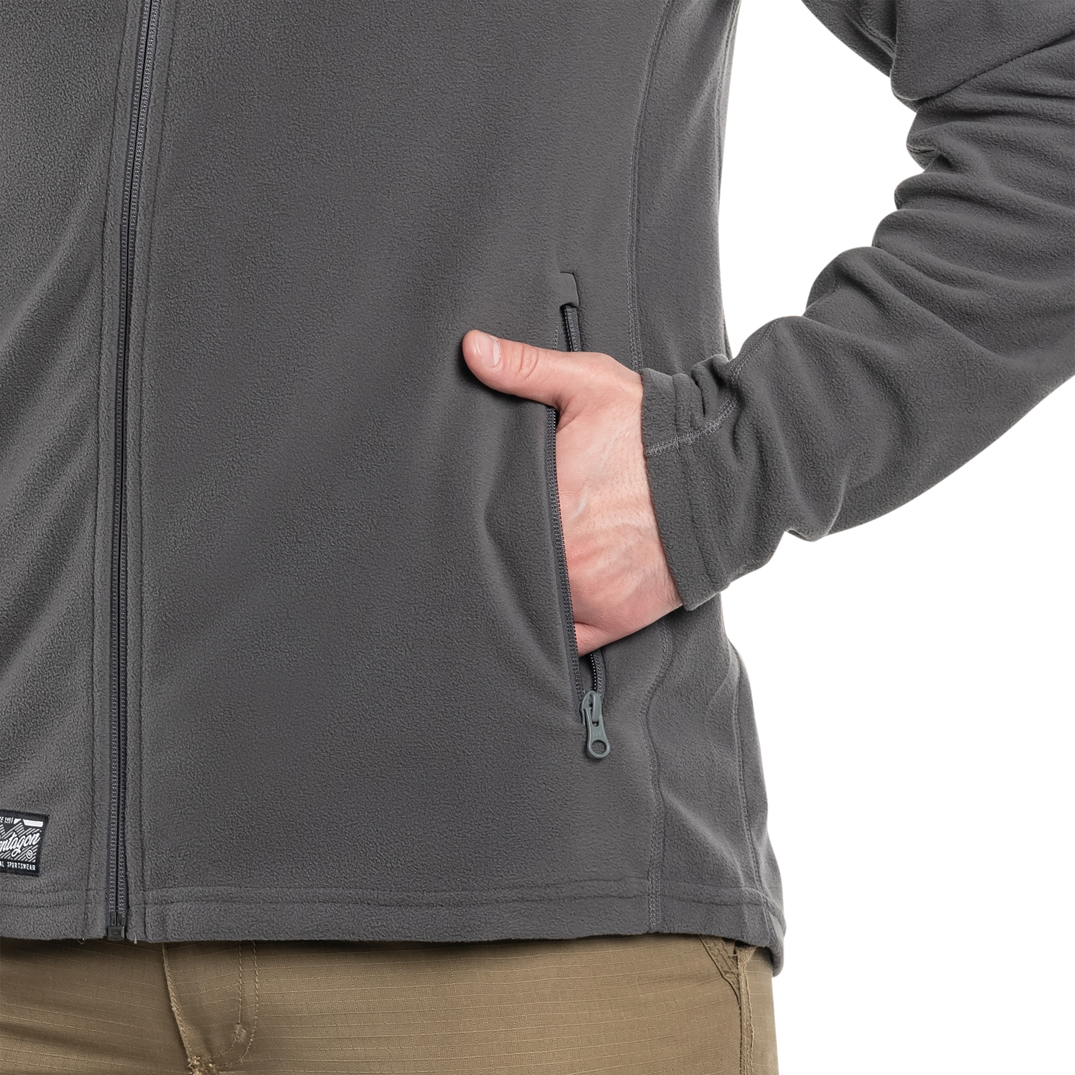 Fleesová mikina Pentagon Arkos – Wolf Grey