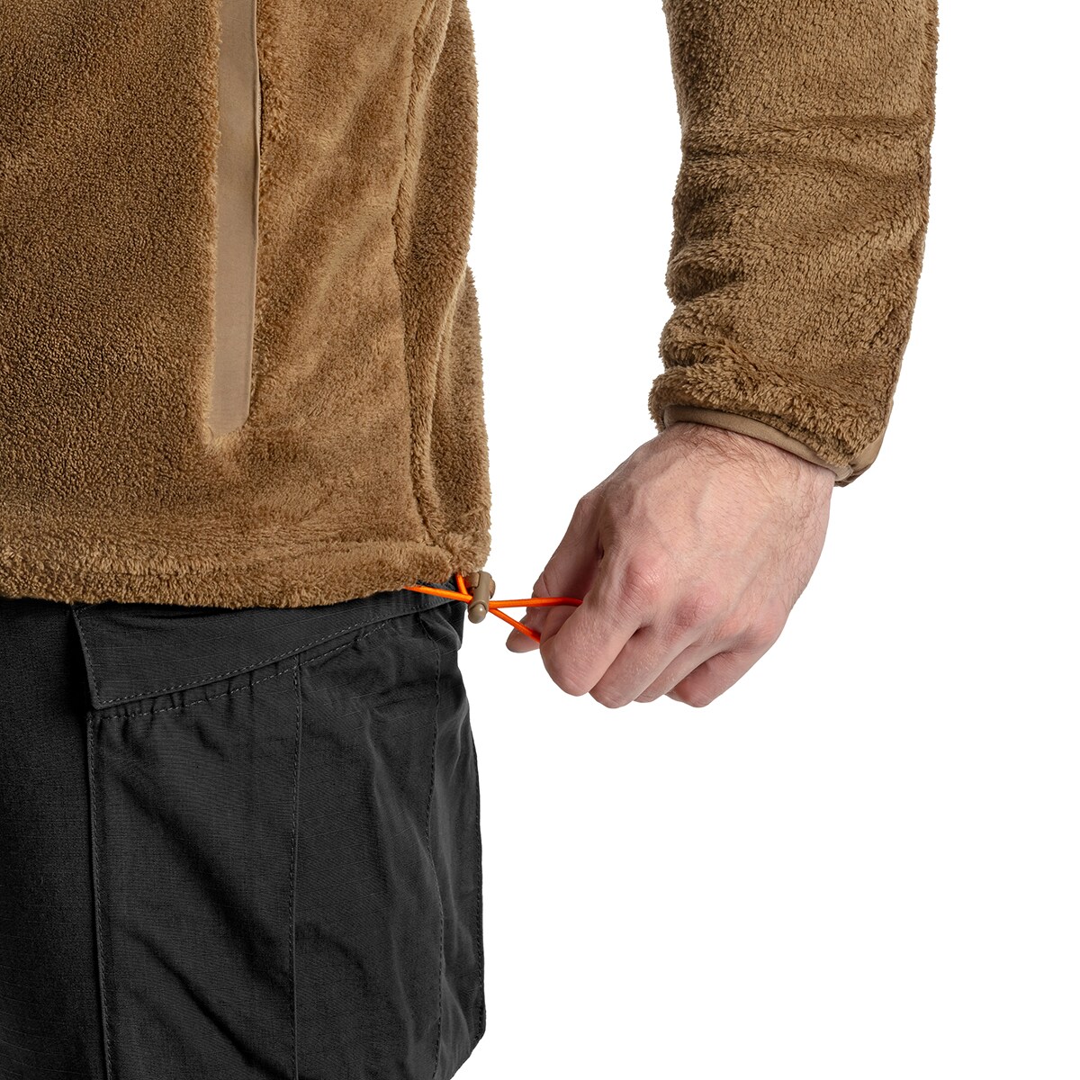 Fleesová mikina Pentagon Grizzly – Coyote