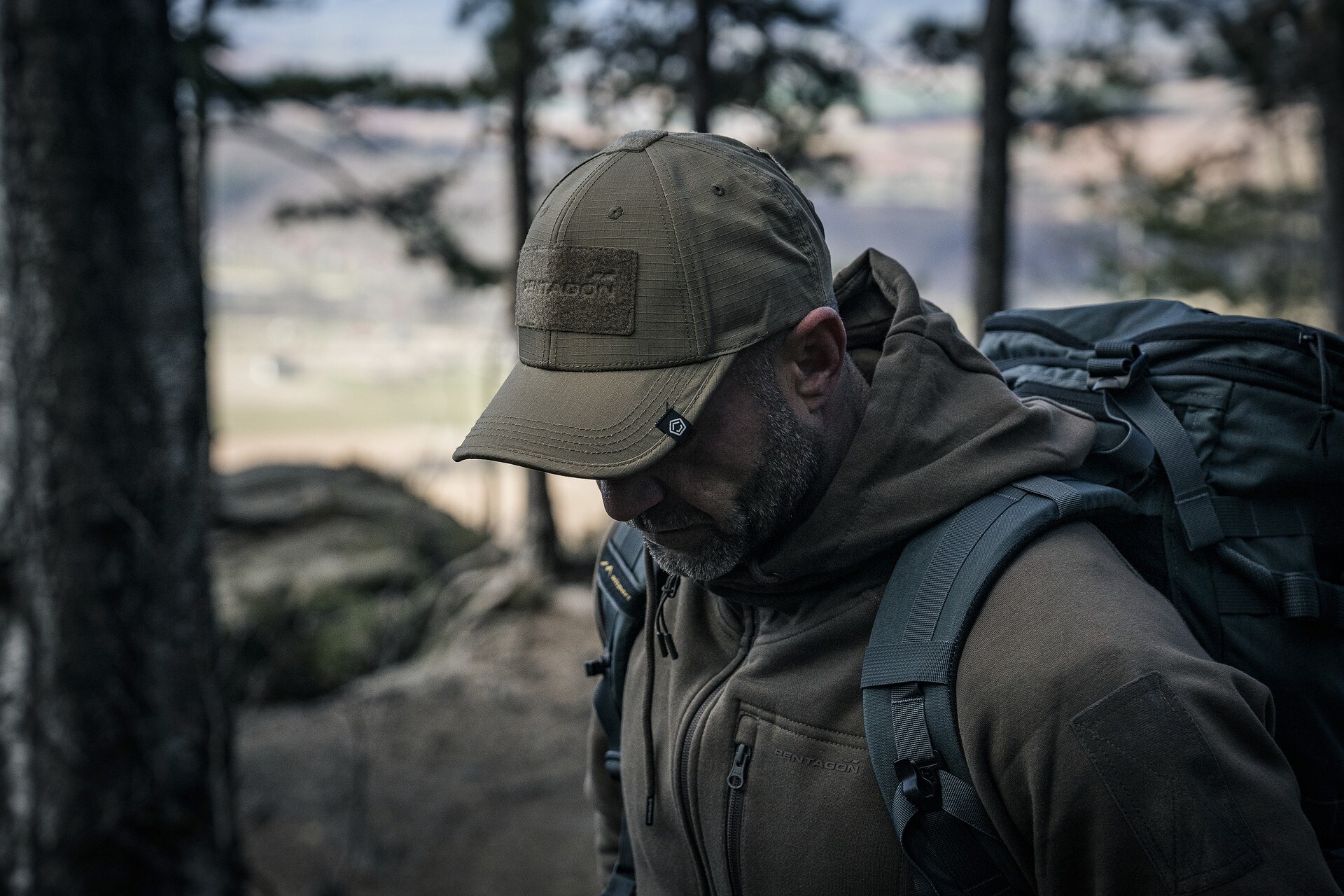 Mikina Pentagon Leonidas 2.0 Tactical Hoodie - Terra Brown