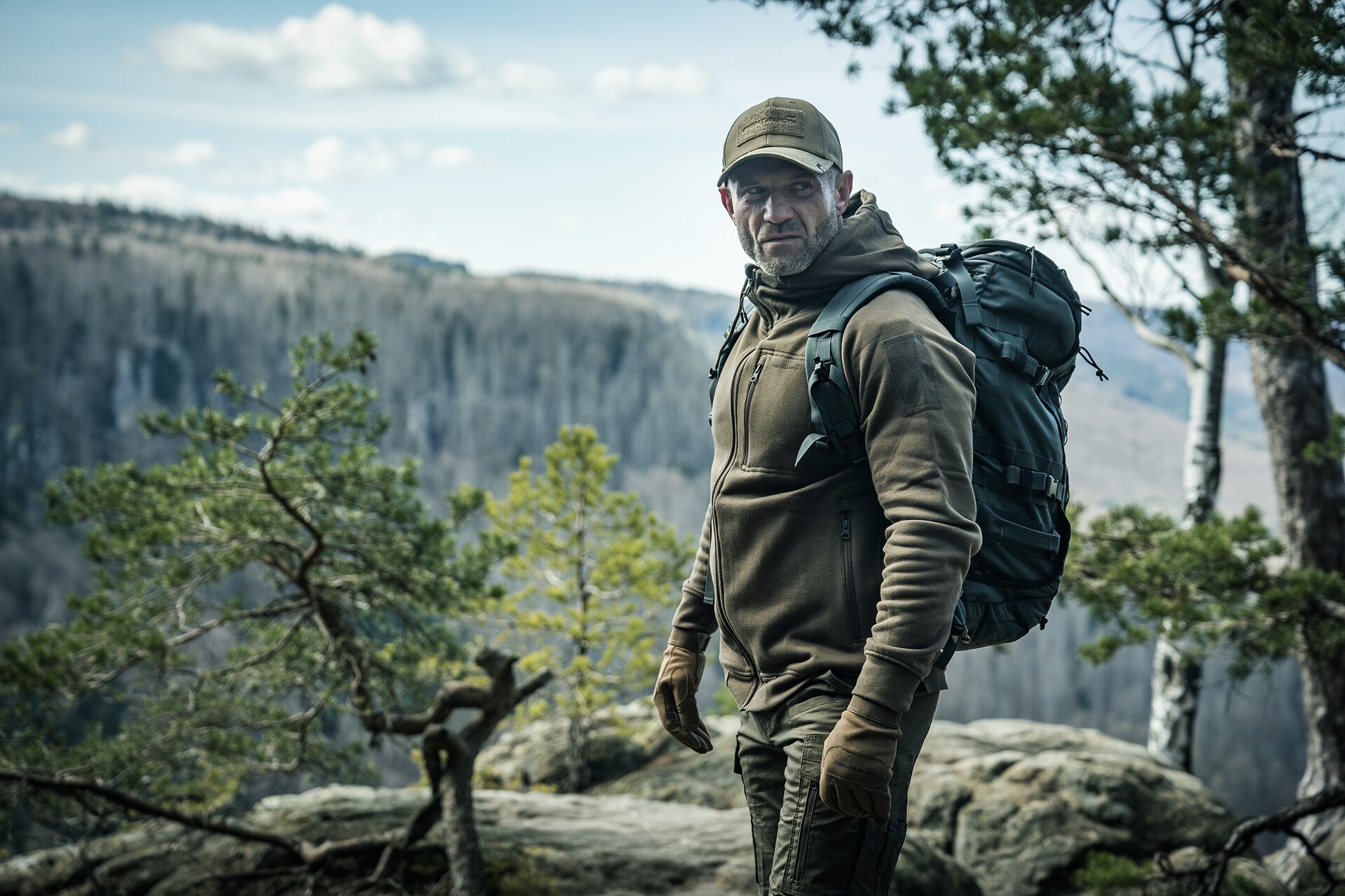 Mikina Pentagon Leonidas 2.0 Tactical Hoodie - Terra Brown