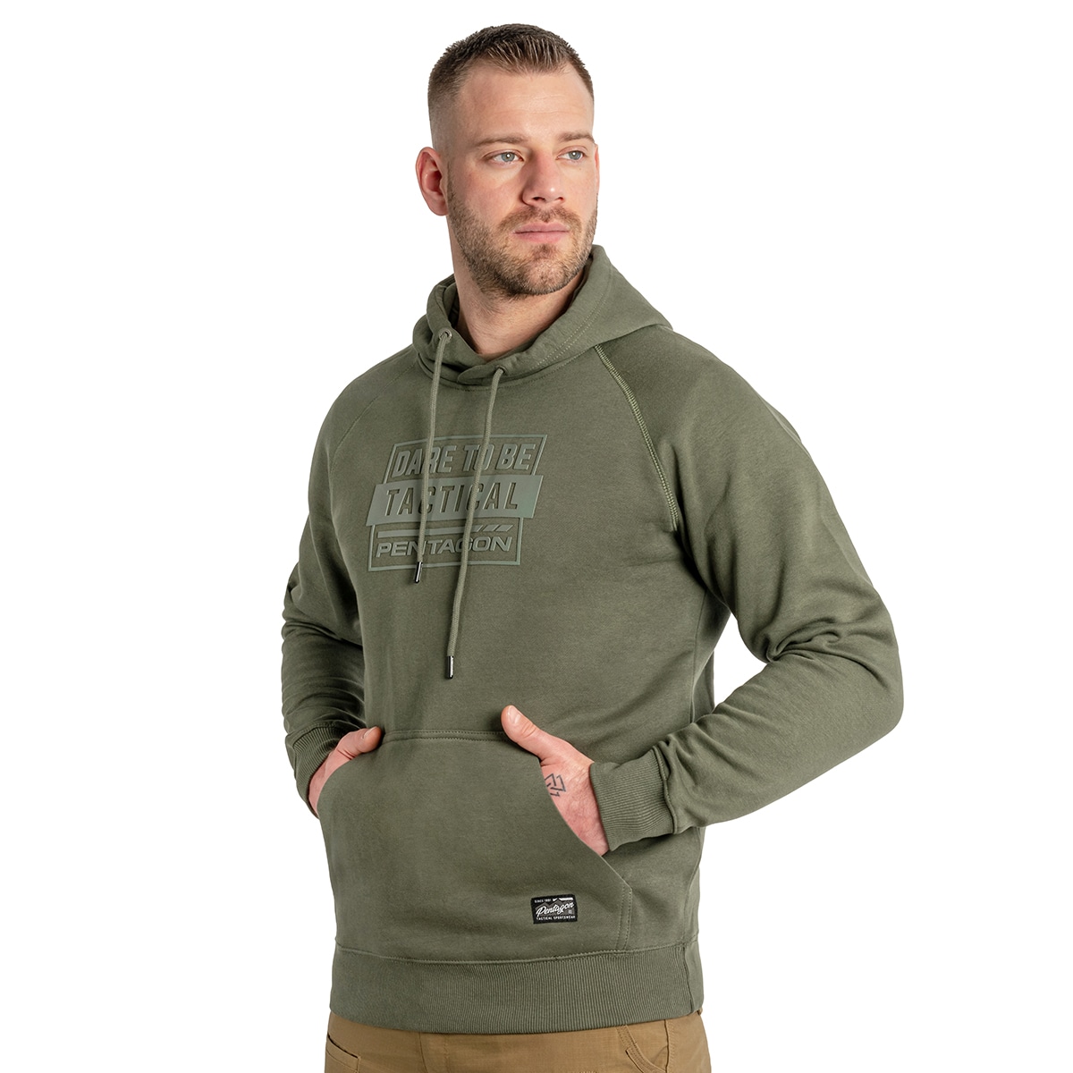 Mikina Pentagon Phaeton DT - Camo Green