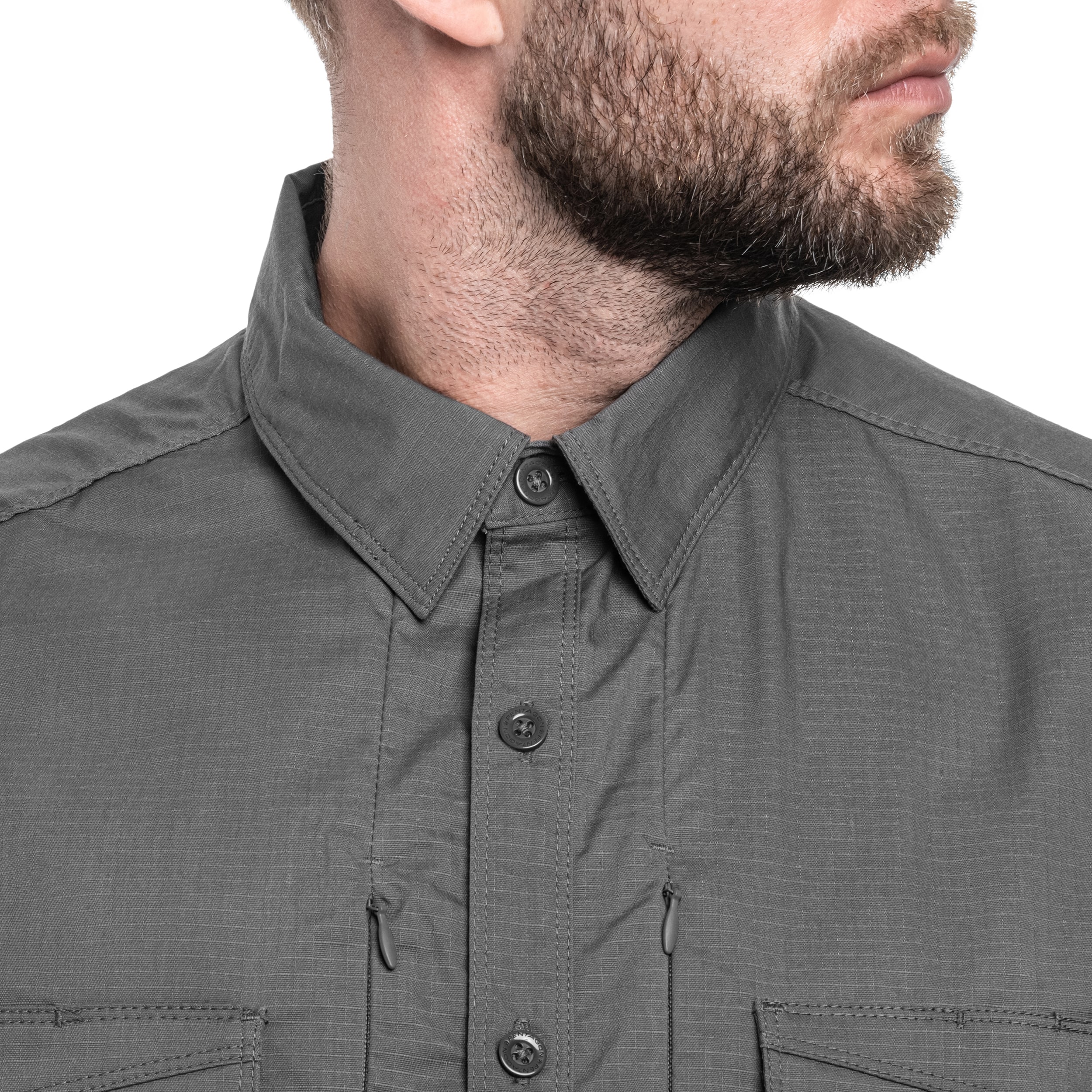 Taktická košile Pentagon Plato Short Sleeve - Wolf Grey