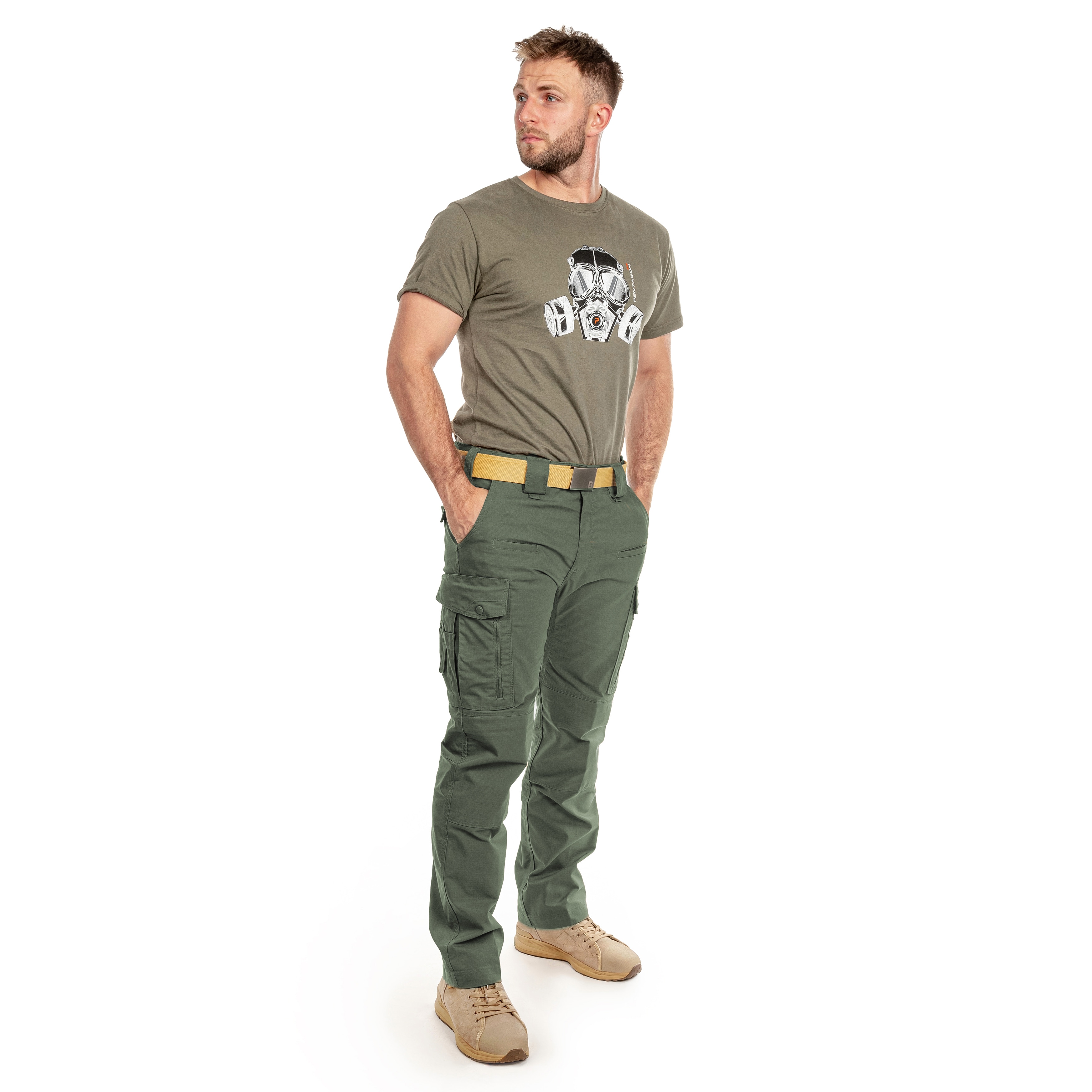 Kalhoty Pentagon Ranger 2.0 – Camo Green