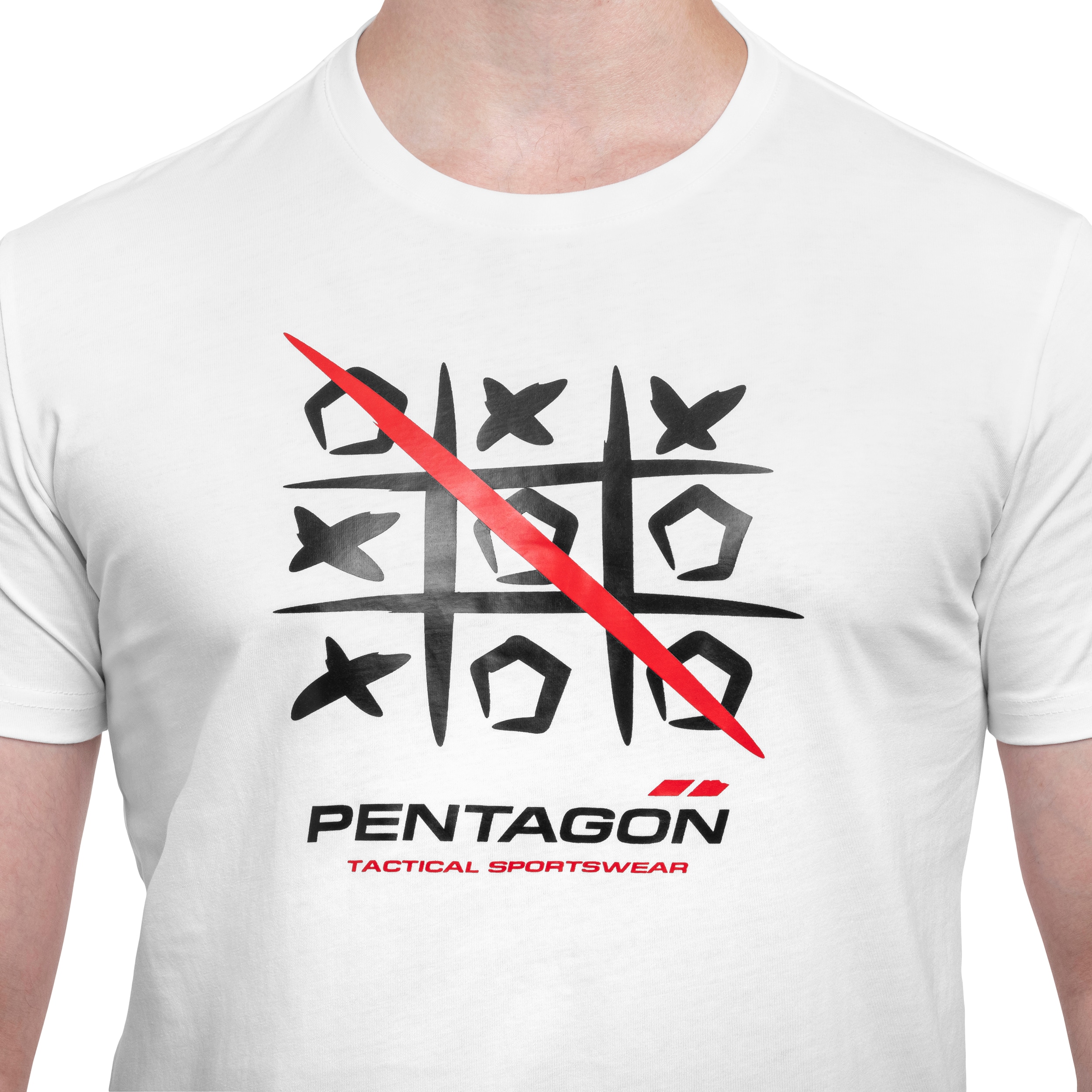 Tričko Pentagon „3T - White
