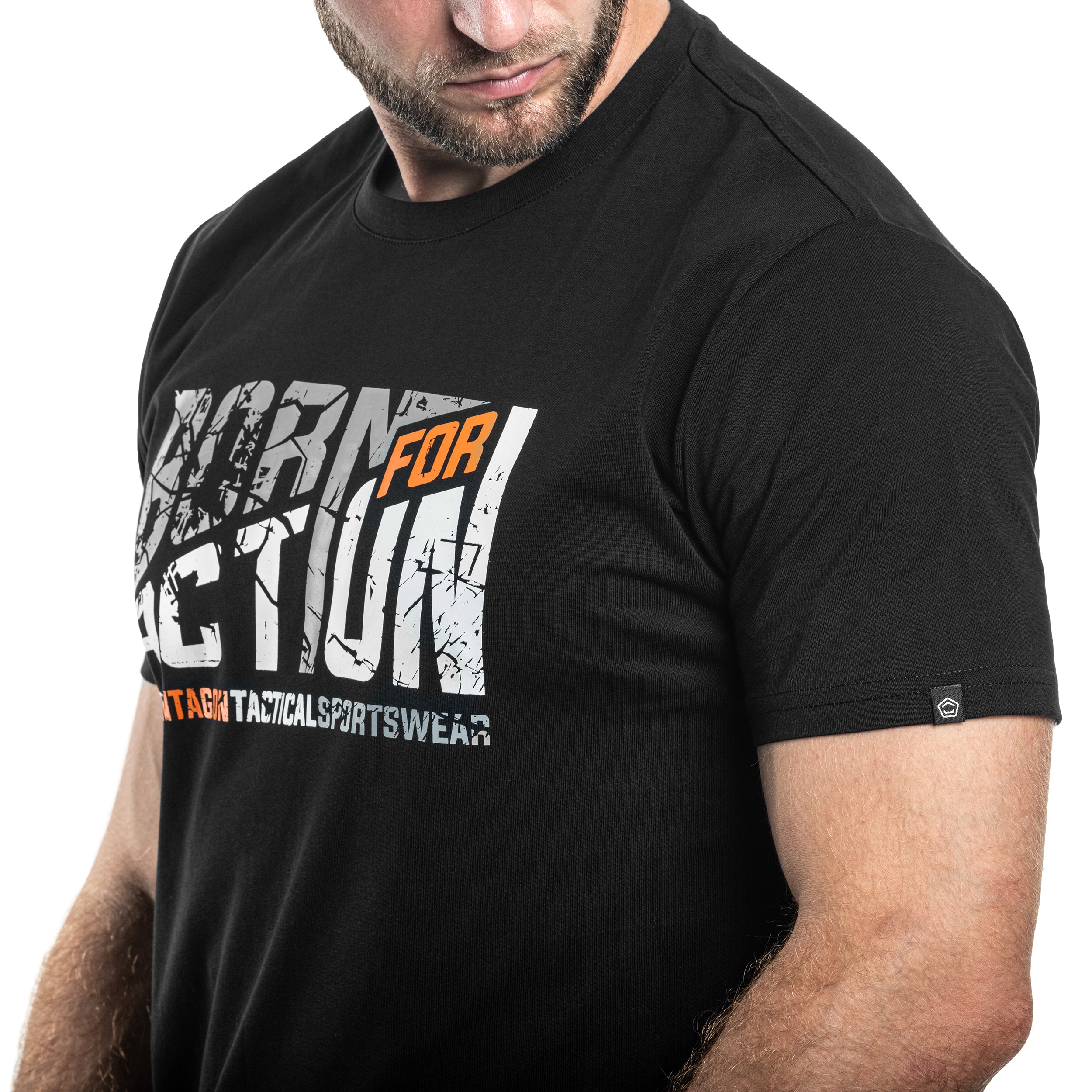 Tričko Pentagon Ageron „Born For Action - Born For Action“ - Black