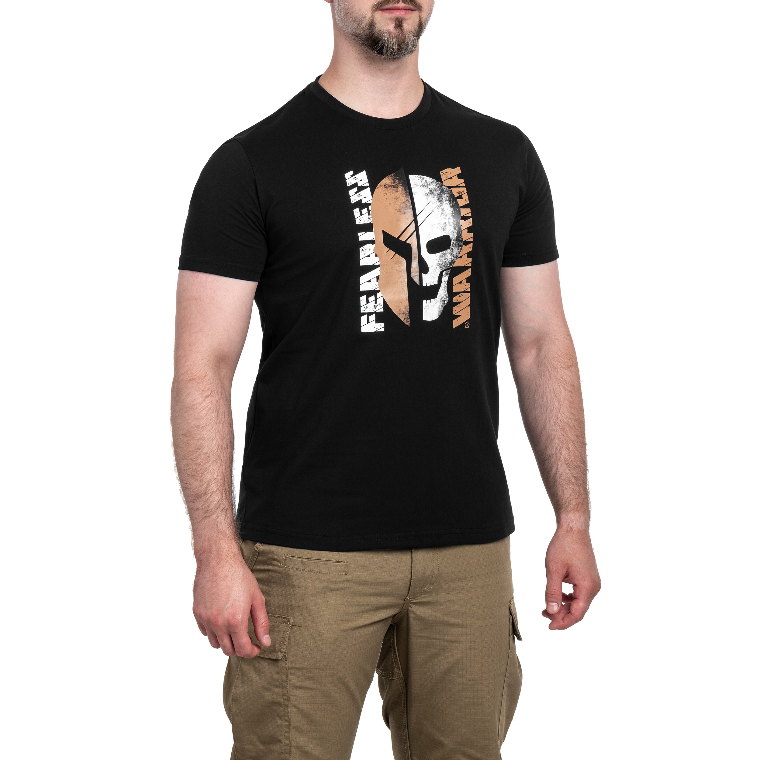 Tričko Pentagon „Fearless Warrior“- Black