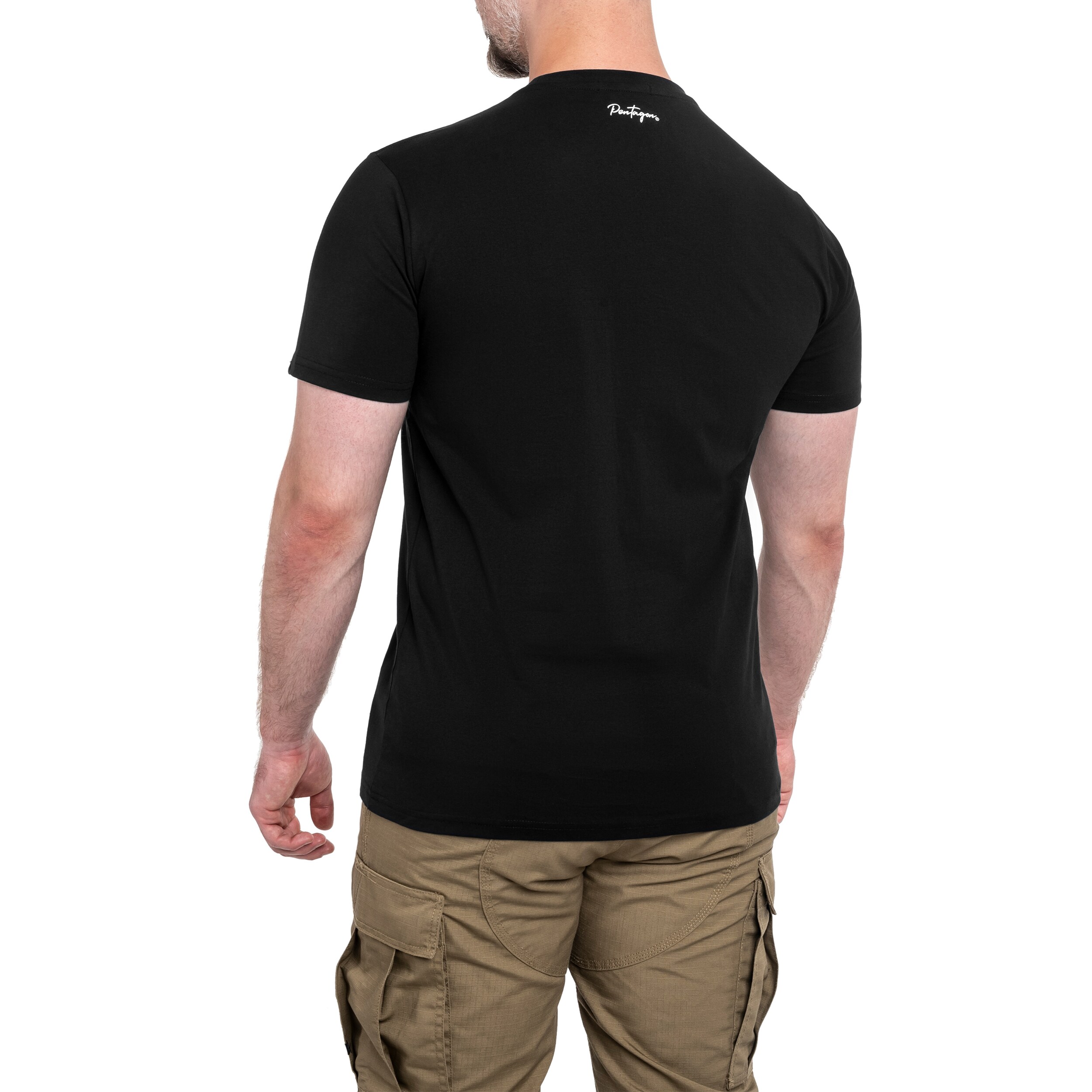 Tričko Pentagon „Gas-Mask“- Black