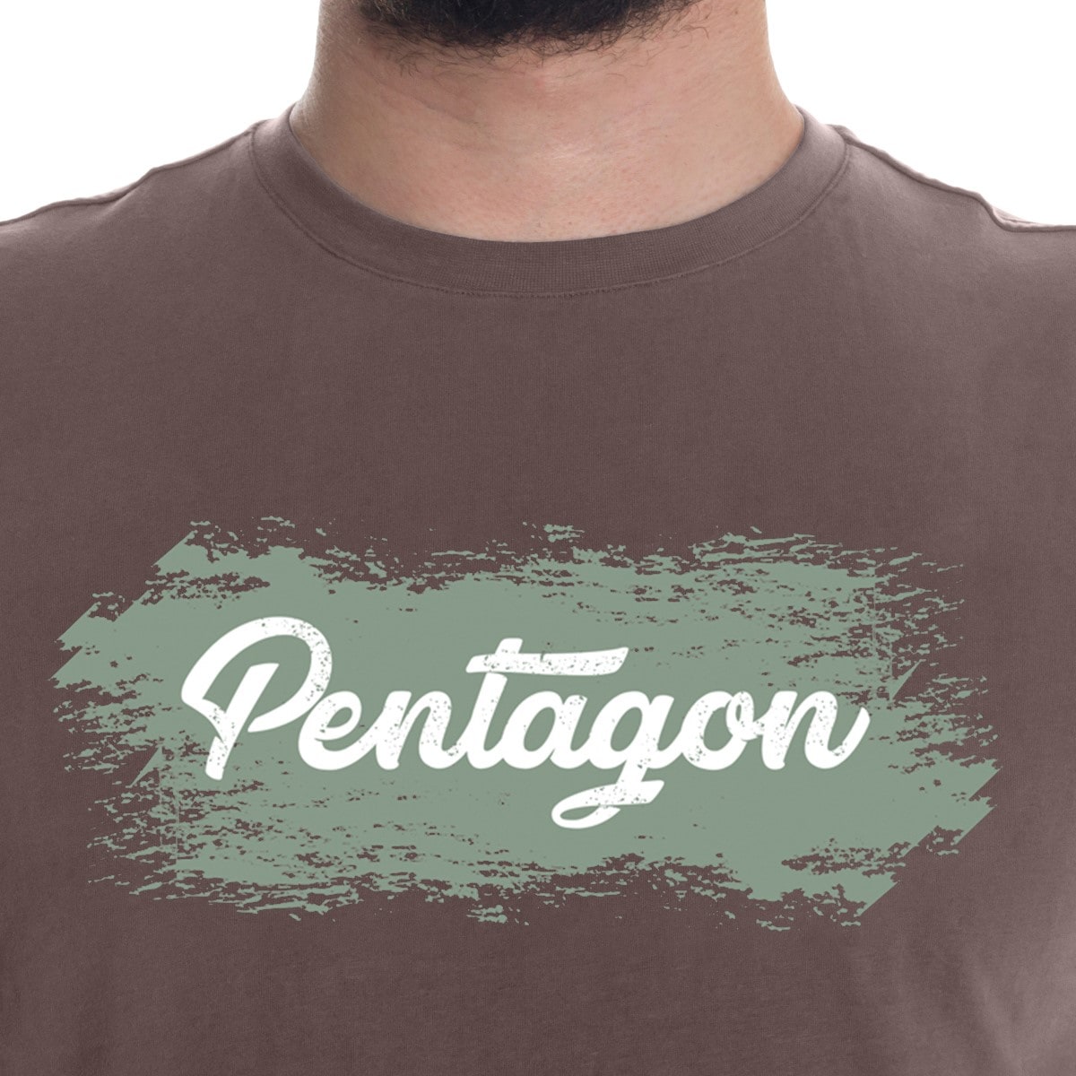 Tričko Pentagon Grunge - Terra Brown