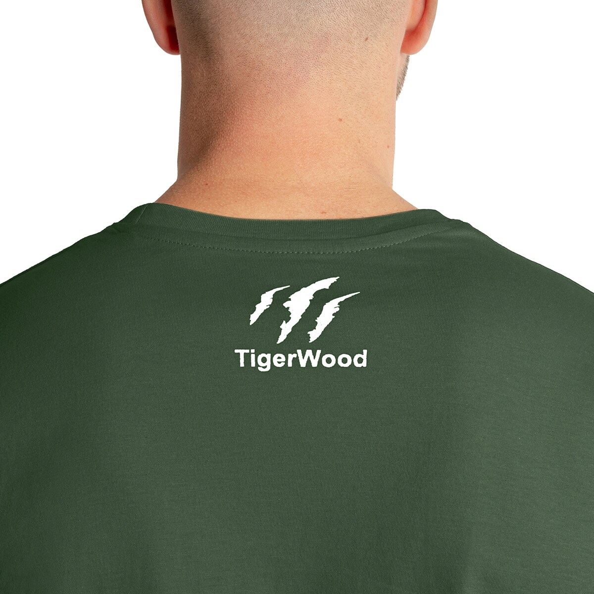 TigerWood - Windrose T-Shirt - Grün