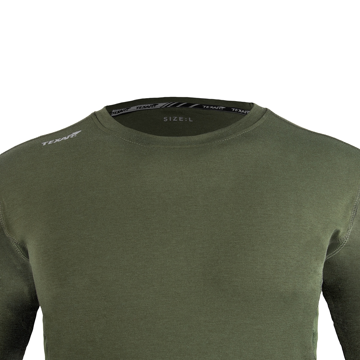 Texar Base Layer Langarm Thermo-Shirt - Olive