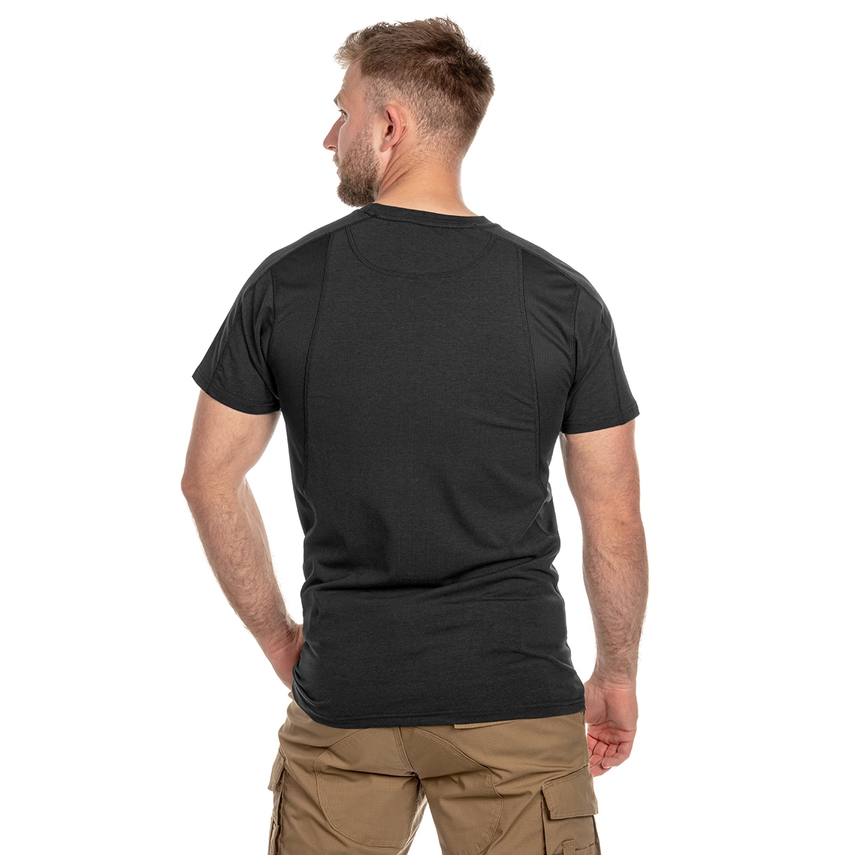 Texar Base Layer Thermo-T-Shirt Short Sleeve - Black