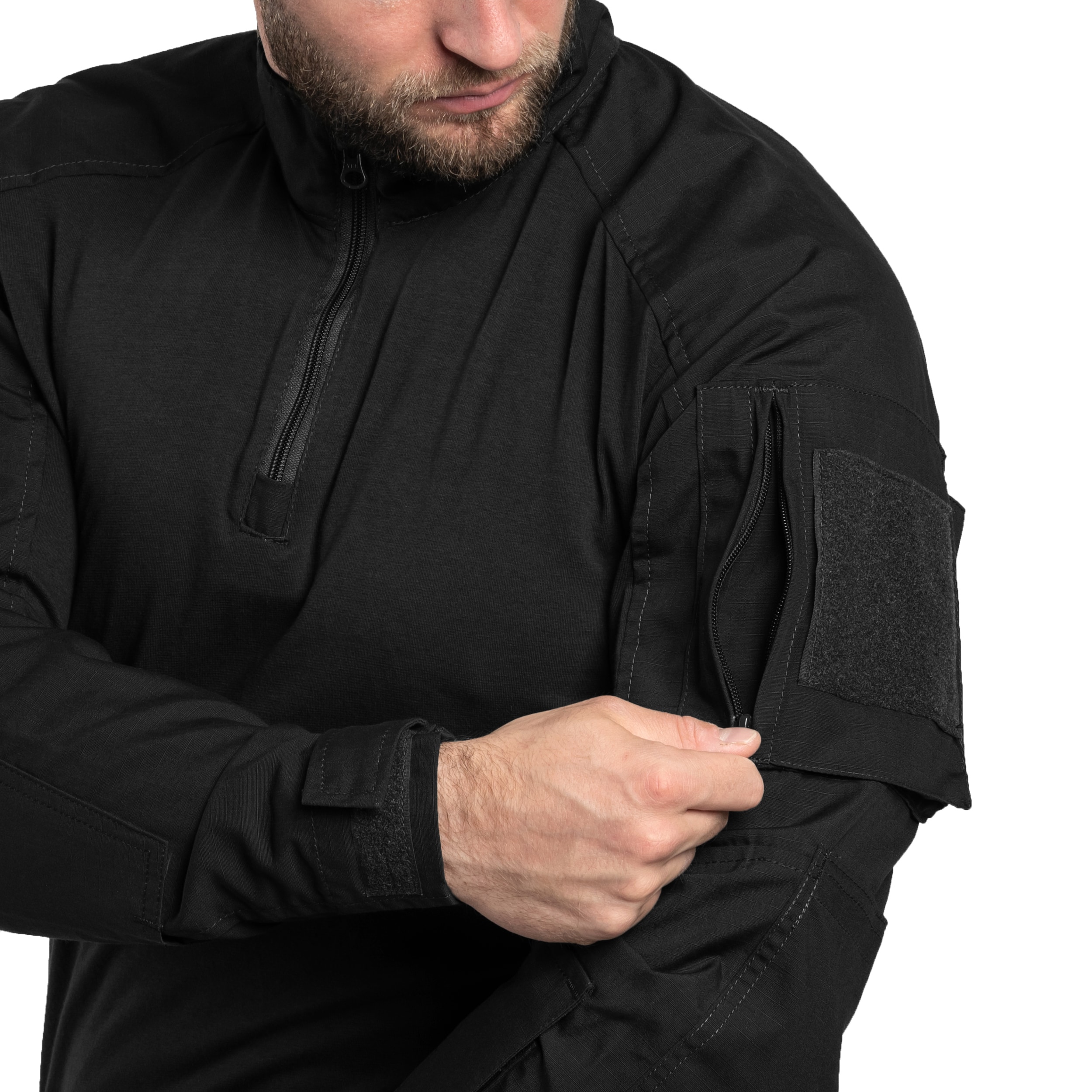 Texar - Combat Shirt - Sweatshirt - Black