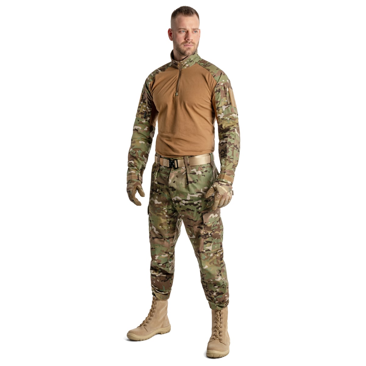 Texar - Combat Shirt - Sweatshirt - Arid MC Camo