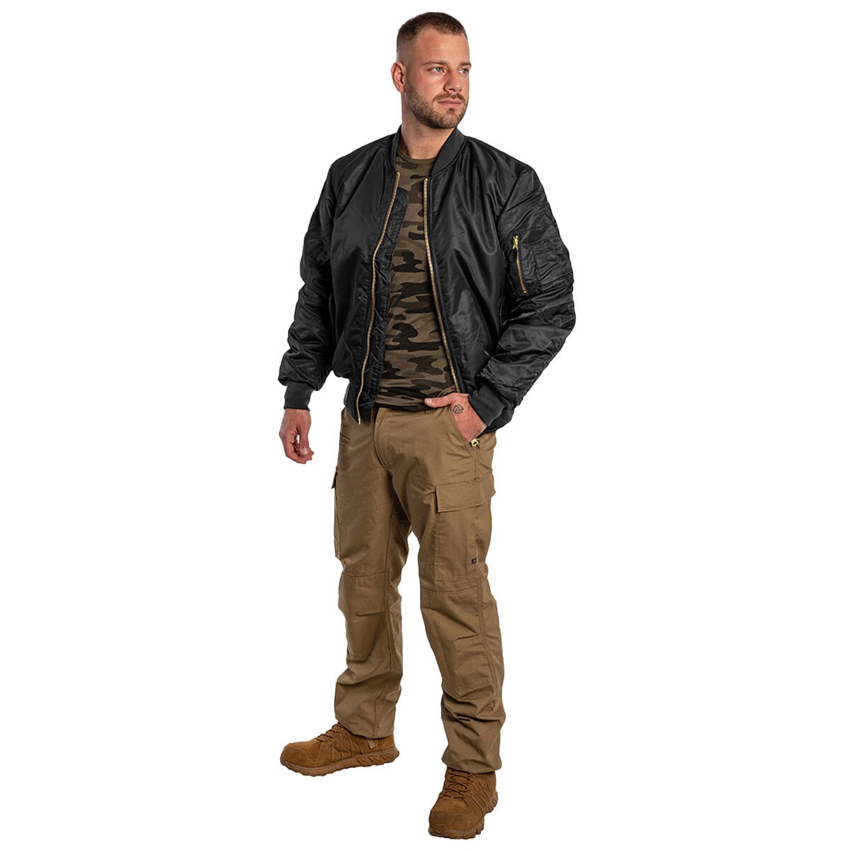 Texar - MA-1 Flyers - Jacke - Black