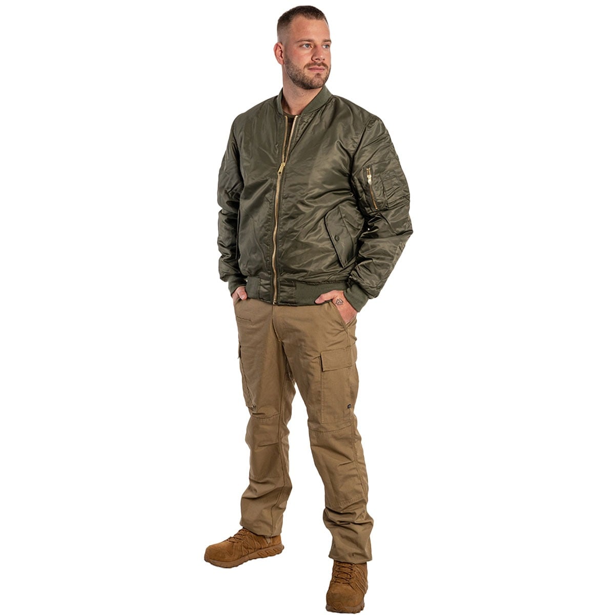 Texar - MA-1 Flyers - Jacke - Olive