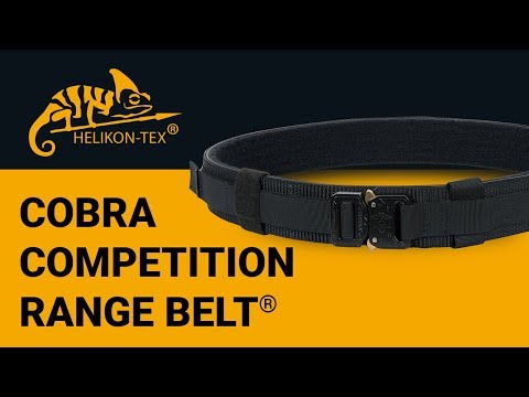 Helikon-Tex - Cobra Competition Range Belt - Taktischer Gürtel - Black