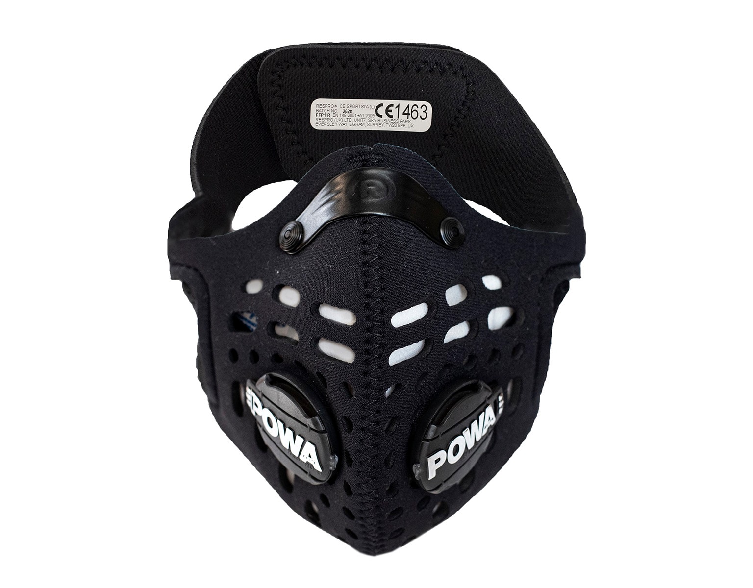 Respro - CE - Anti-Smog-Maske - Sportsta Black