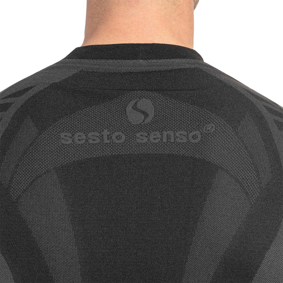 Sesto Senso - Thermo Active - Langarm-Thermo-Shirt - Graphit/Black