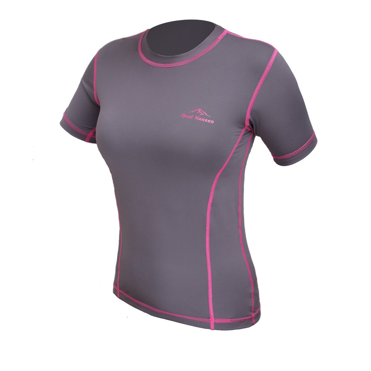 Fjord Nansen Vikna II Thermo T-Shirt für Damen - Graphite 