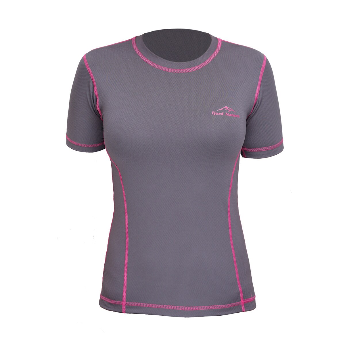 Fjord Nansen Vikna II Thermo T-Shirt für Damen - Graphite 