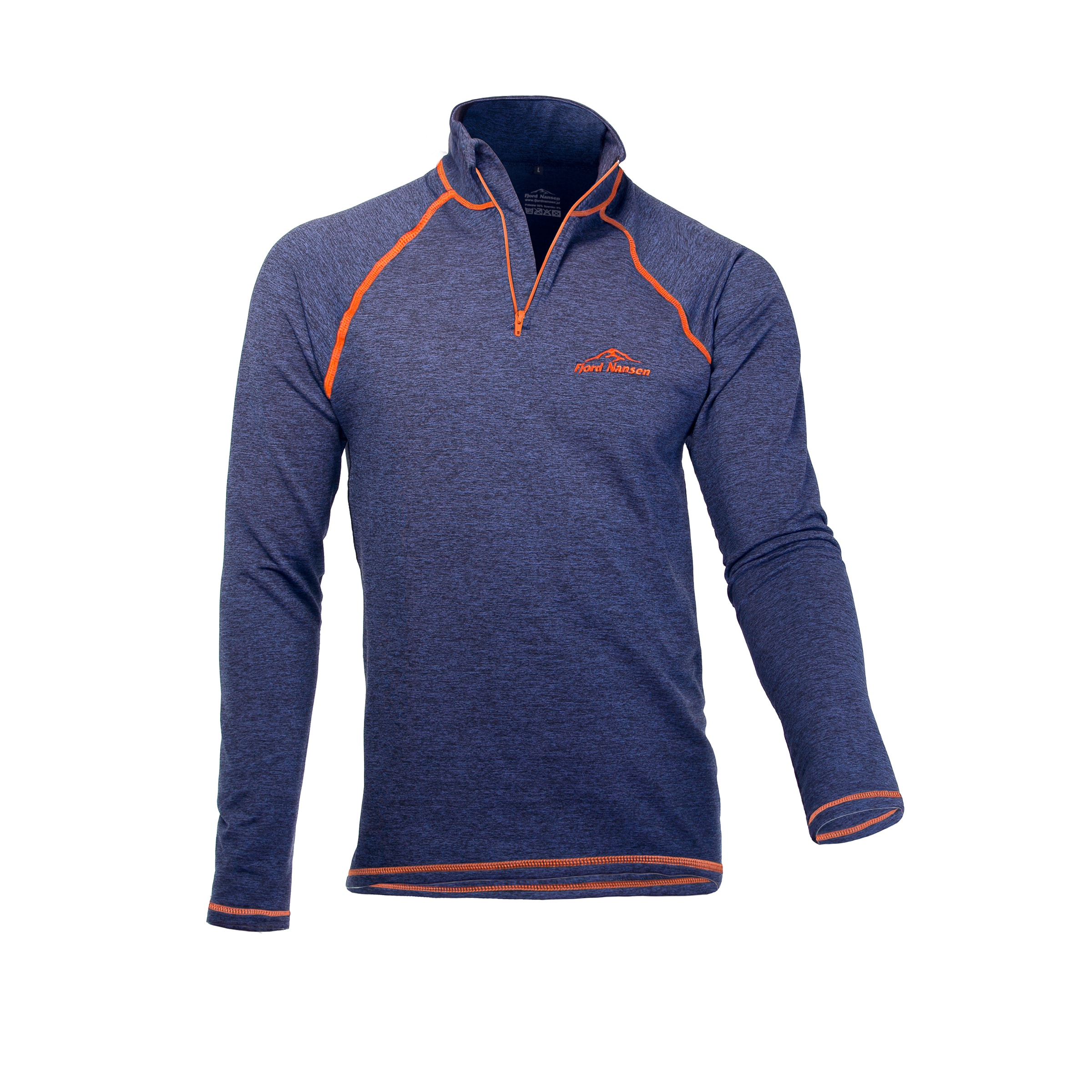 Fjord Nansen - Halsa Golf - Thermo-Sweatshirt - Navy Melange