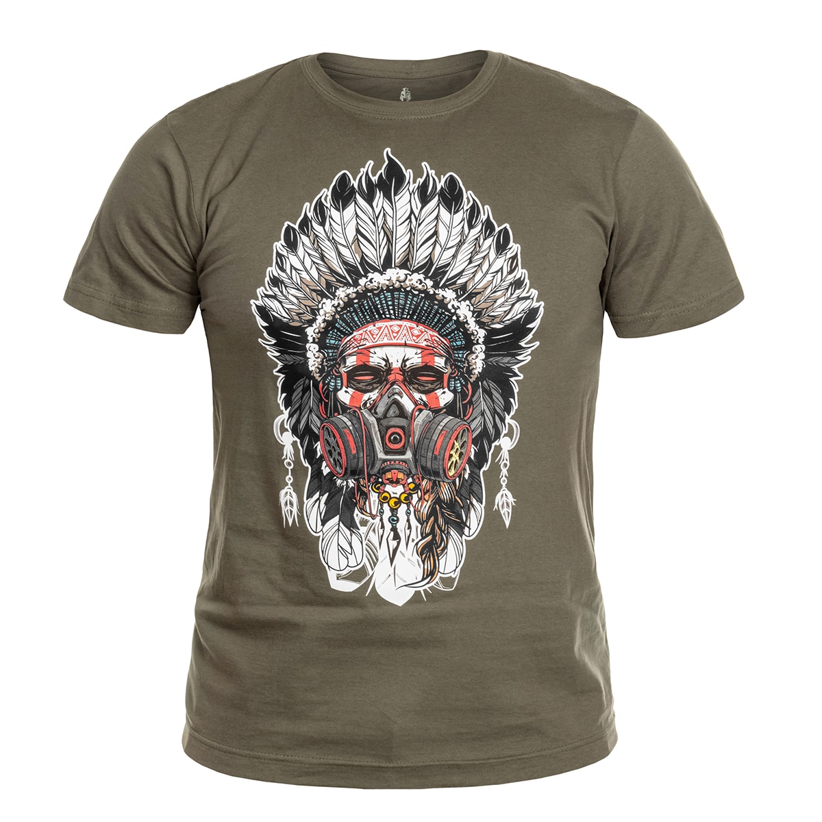 Voyovnik - Indian Chief - T-Shirt - Khaki