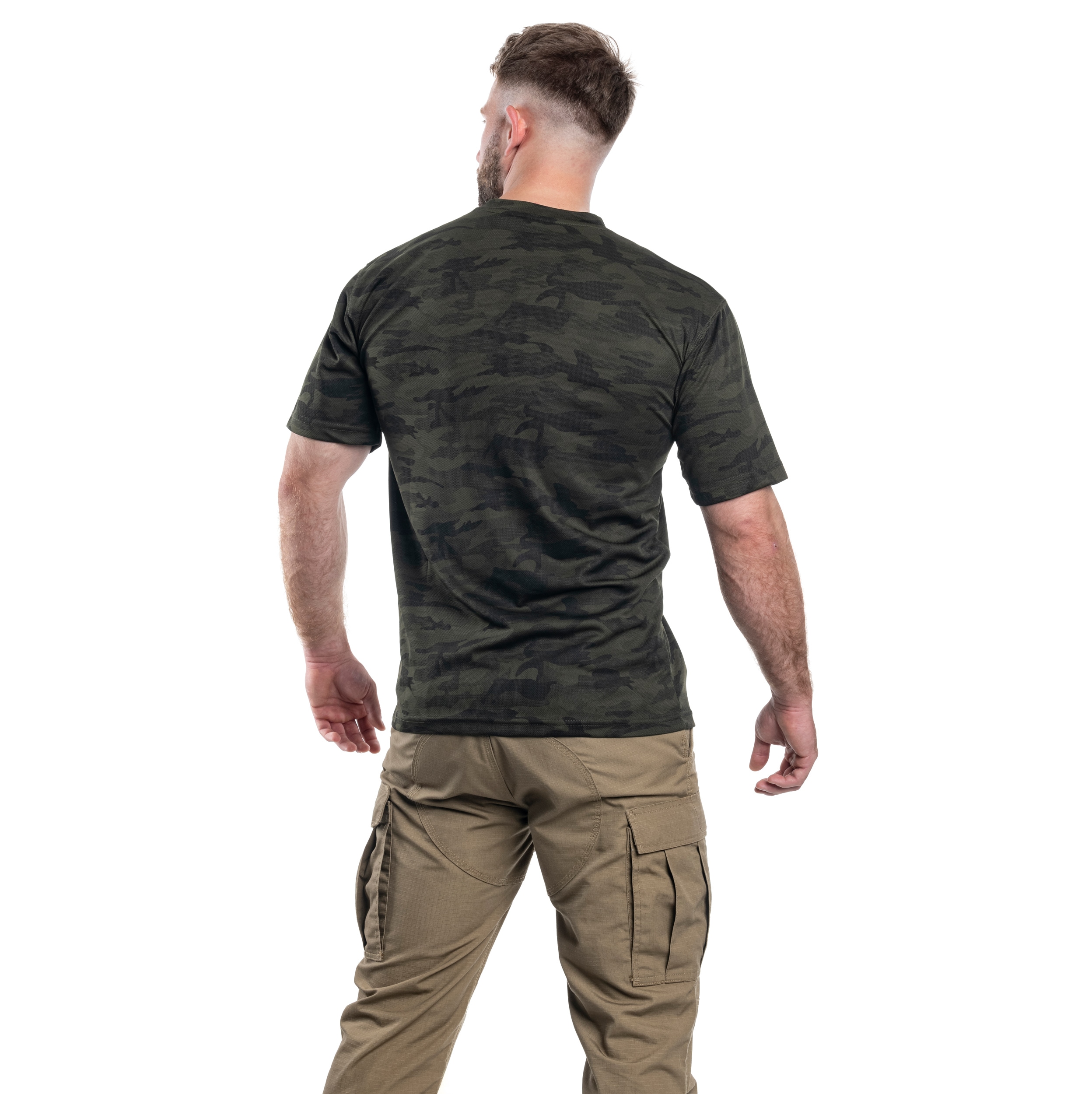 Mil-Tec - Thermo-T-Shirt Short Sleeve - Woodland