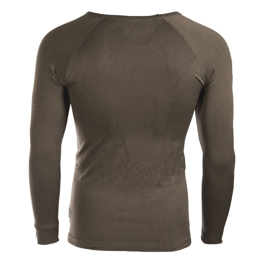 Mil-Tec - Langärmliges Thermo-T-Shirt - Olive