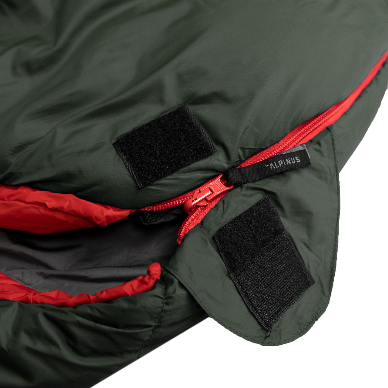 Alpinus - Primalight 1000 - Schlafsack - Olive - links