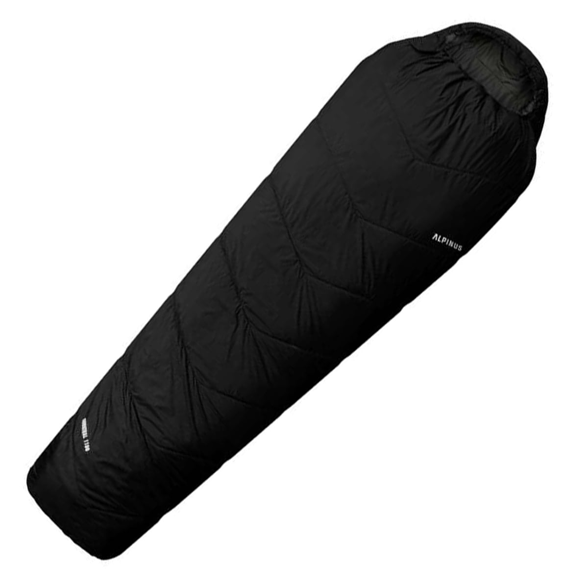 Alpinus -  Survival 1100 - Schlafsack - Black - links