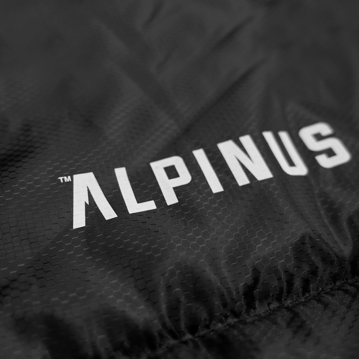 Alpinus - Warm 1350 Schlafsack - Rechts - Black 