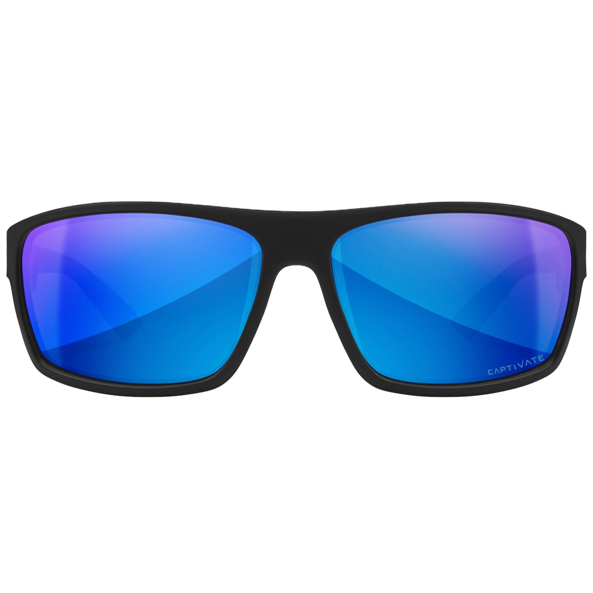 Wiley X - Peak - Brille - Captivate Polarized Blue Mirror/Matte Black