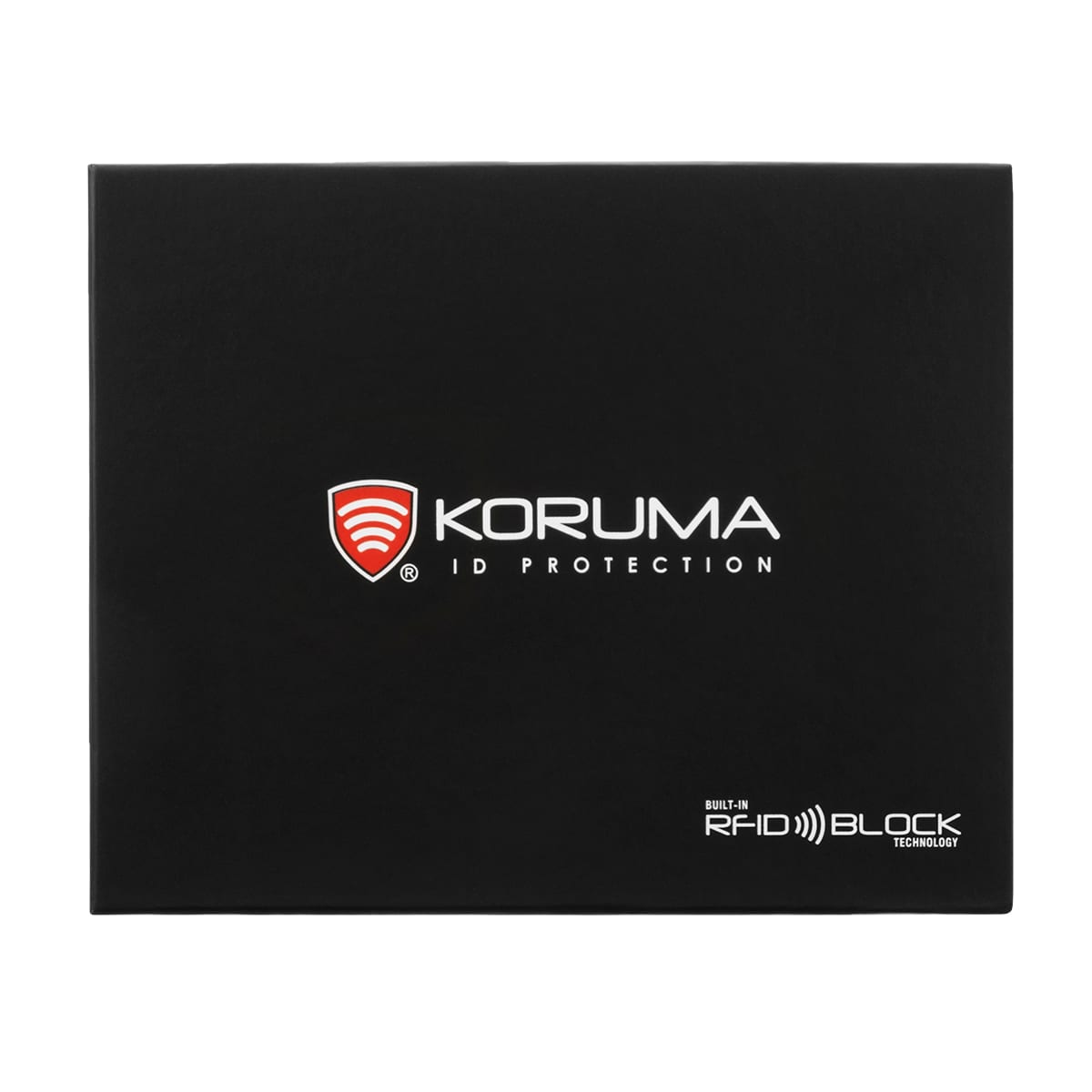 Koruma Smart RFID Block - Leder-Geldbörse - Braun